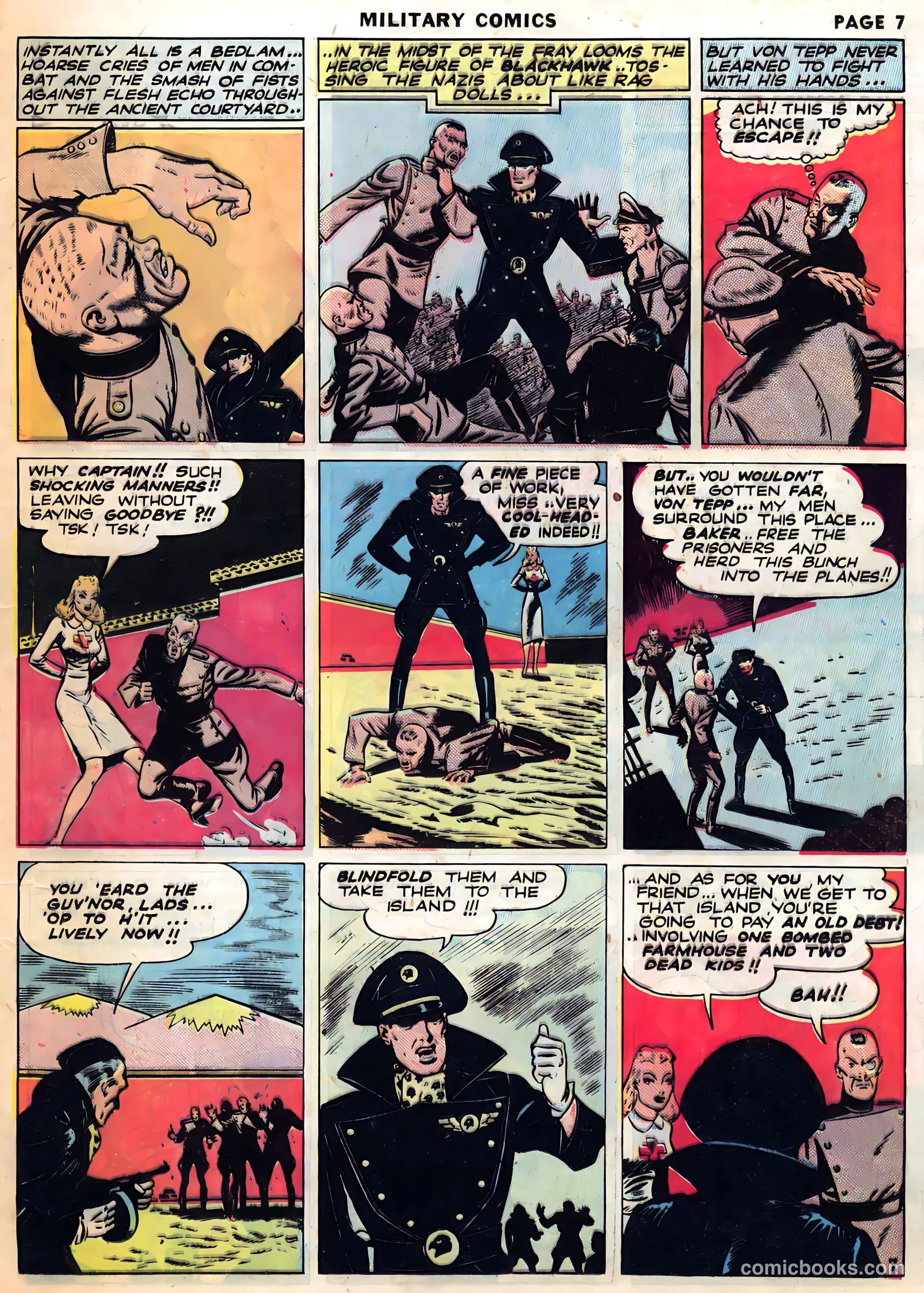 Military Comics #1 (1941) — page 9 of 68