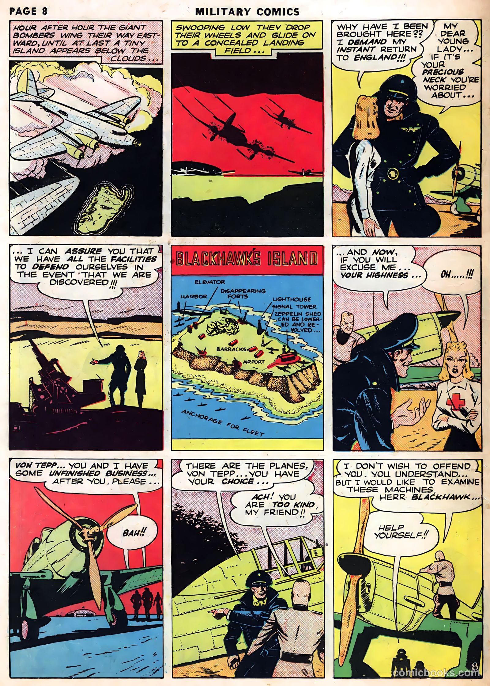 Military Comics #1 (1941) — page 10 of 68