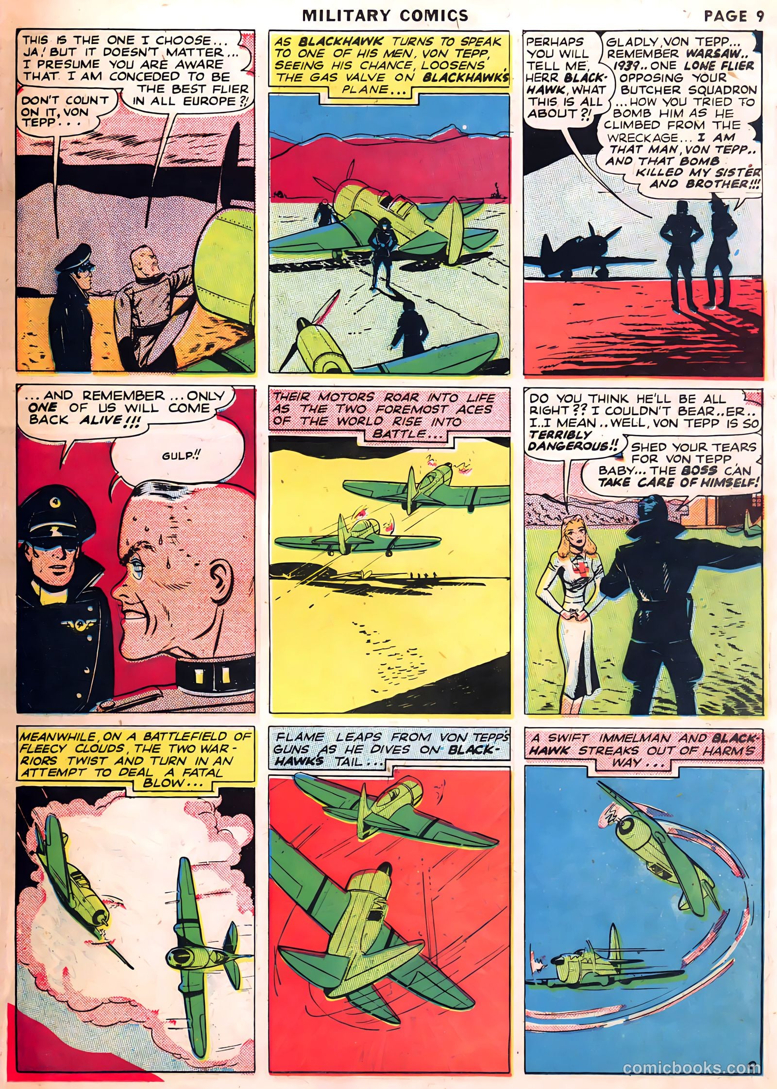 Military Comics #1 (1941) — page 11 of 68
