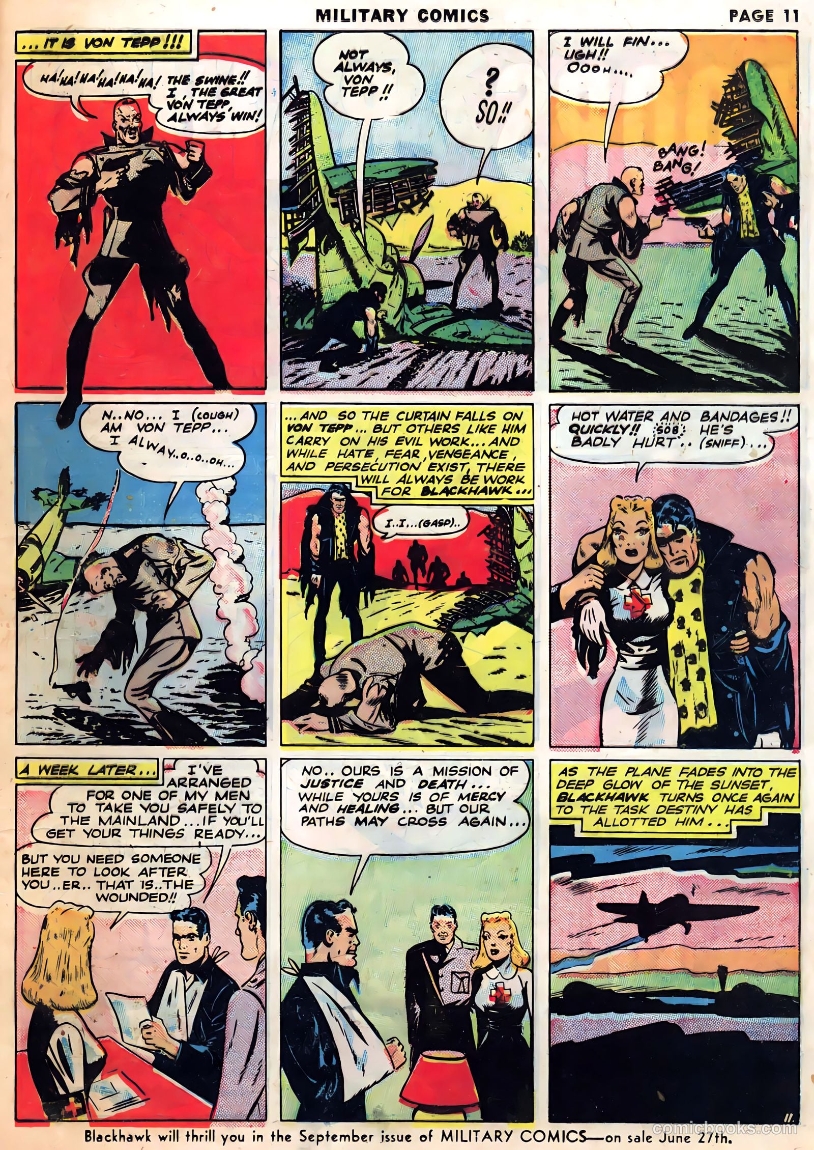 Military Comics #1 (1941) — page 13 of 68