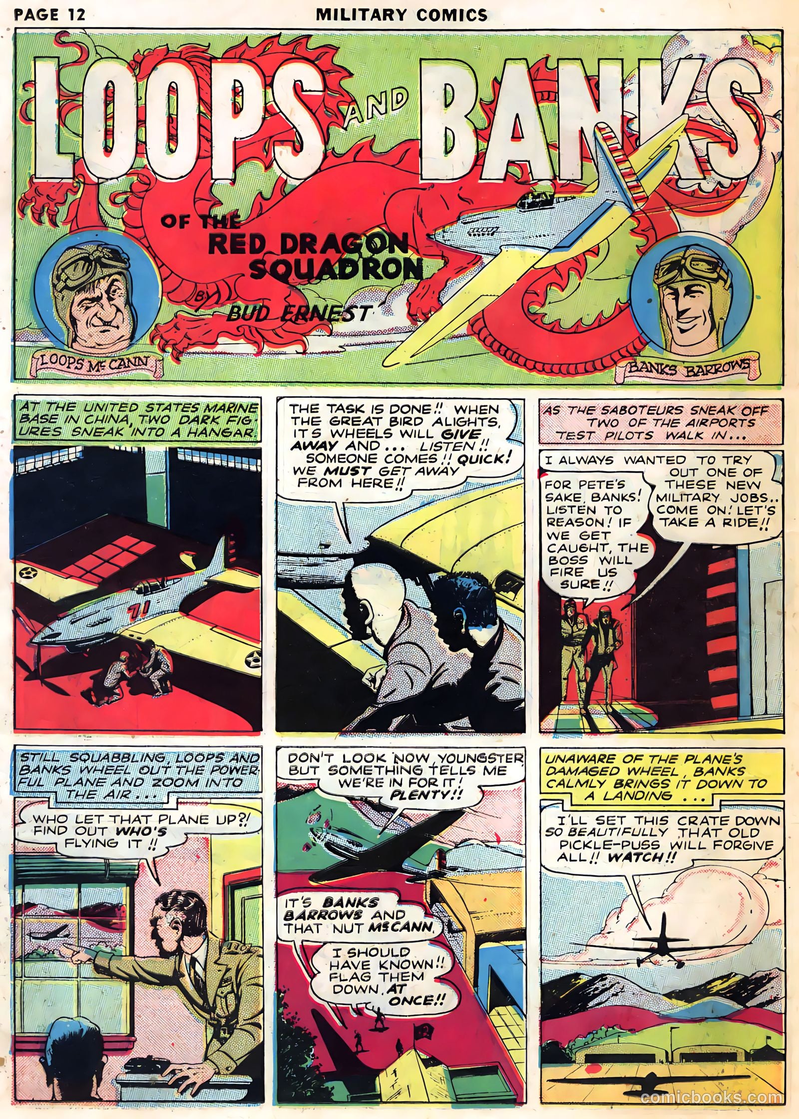 Military Comics #1 (1941) — page 14 of 68