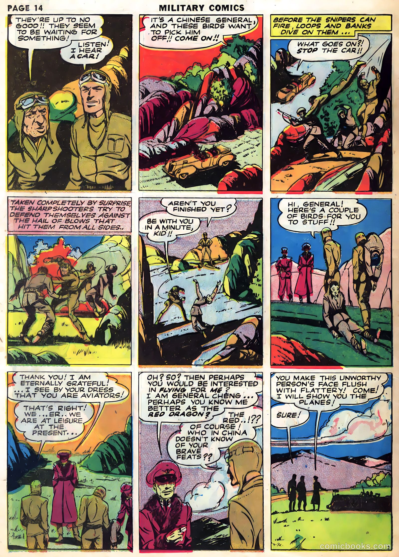 Military Comics #1 (1941) — page 16 of 68