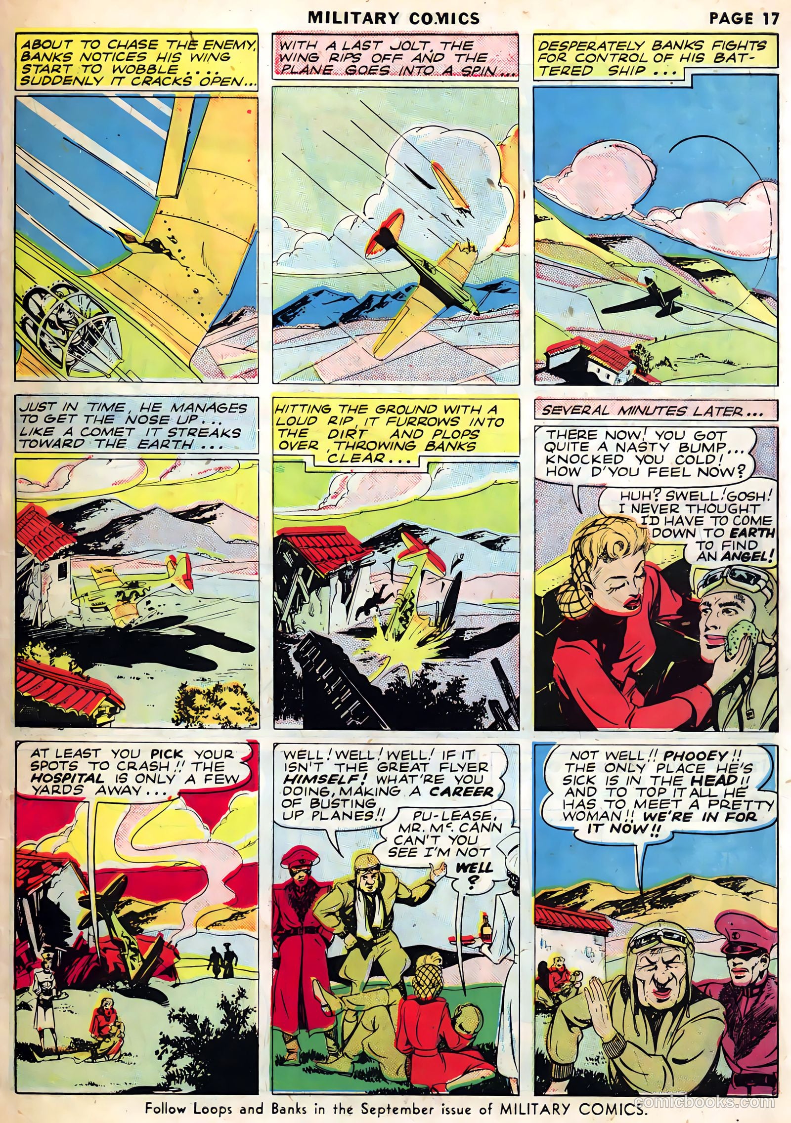 Military Comics #1 (1941) — page 19 of 68