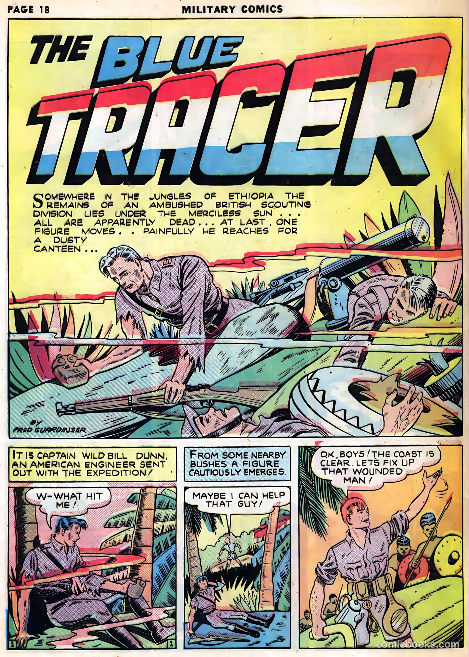 Military Comics #1 (1941) — page 20 of 68