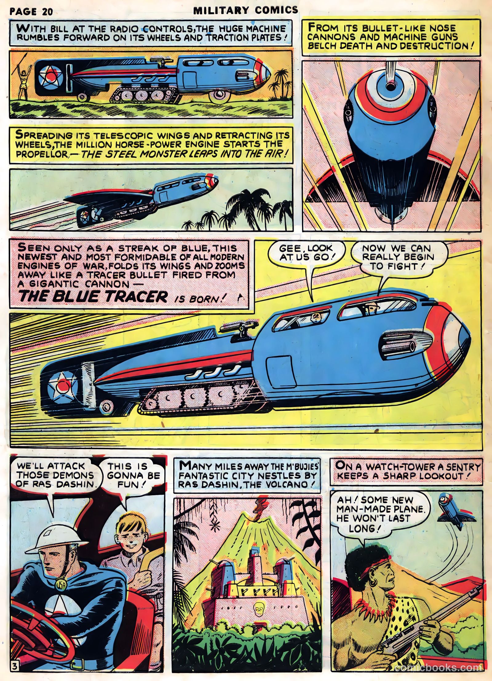 Military Comics #1 (1941) — page 22 of 68
