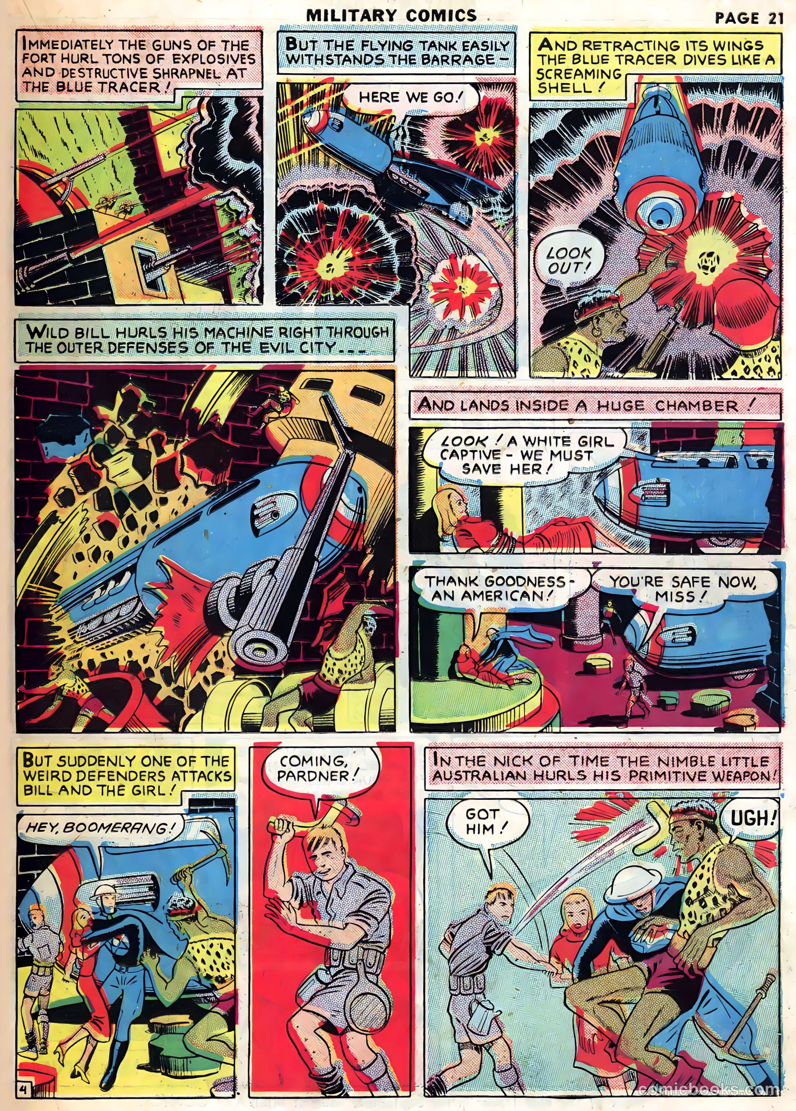Military Comics #1 (1941) — page 23 of 68