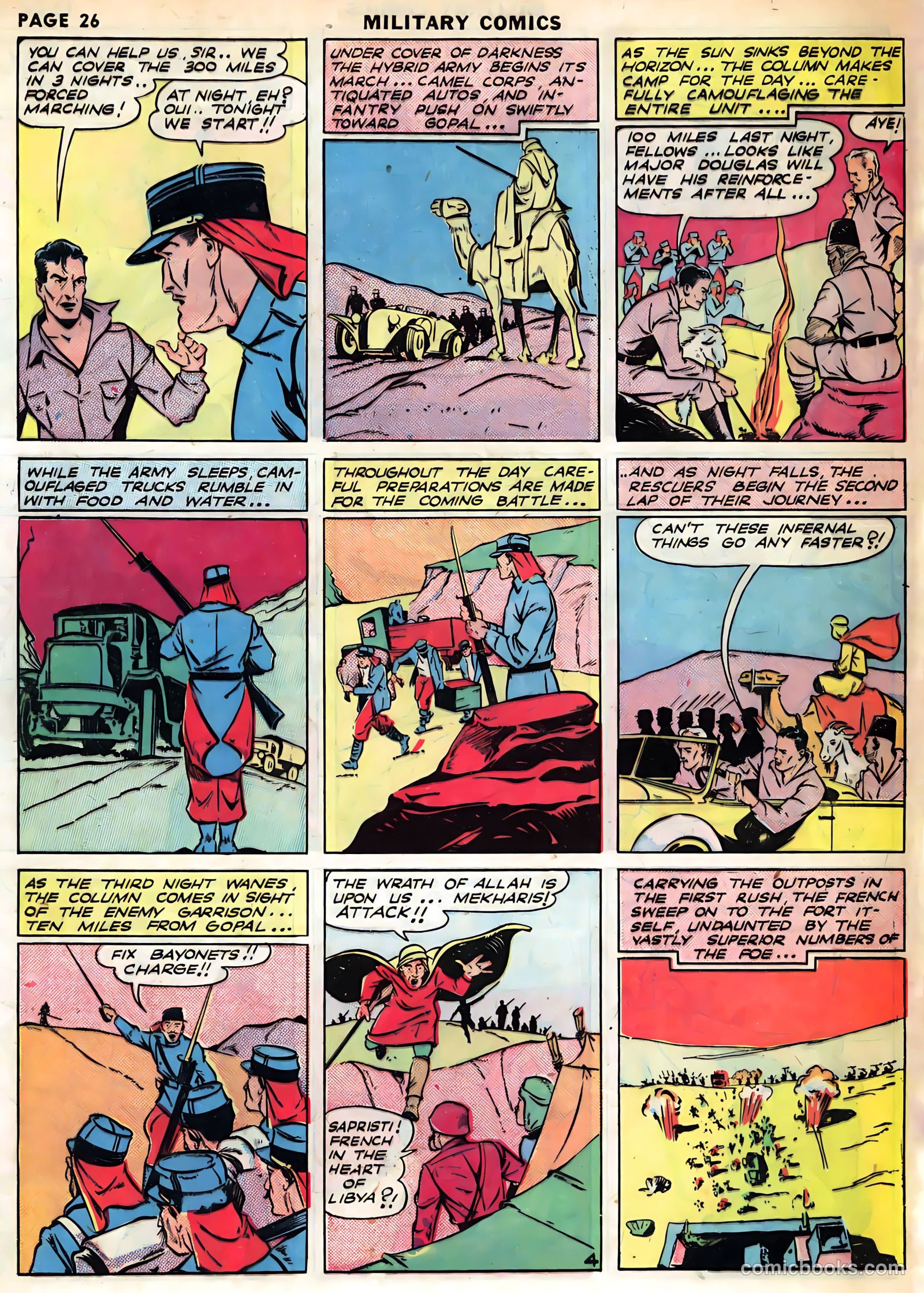 Military Comics #1 (1941) — page 28 of 68