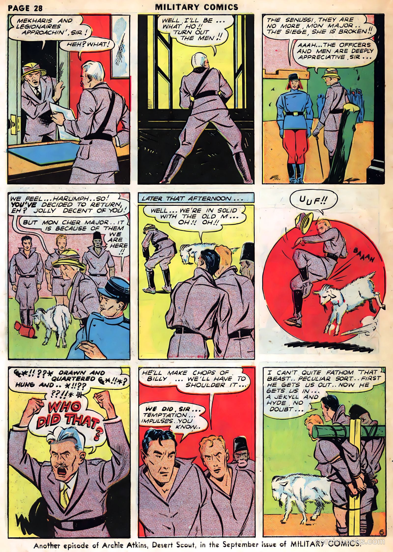 Military Comics #1 (1941) — page 30 of 68