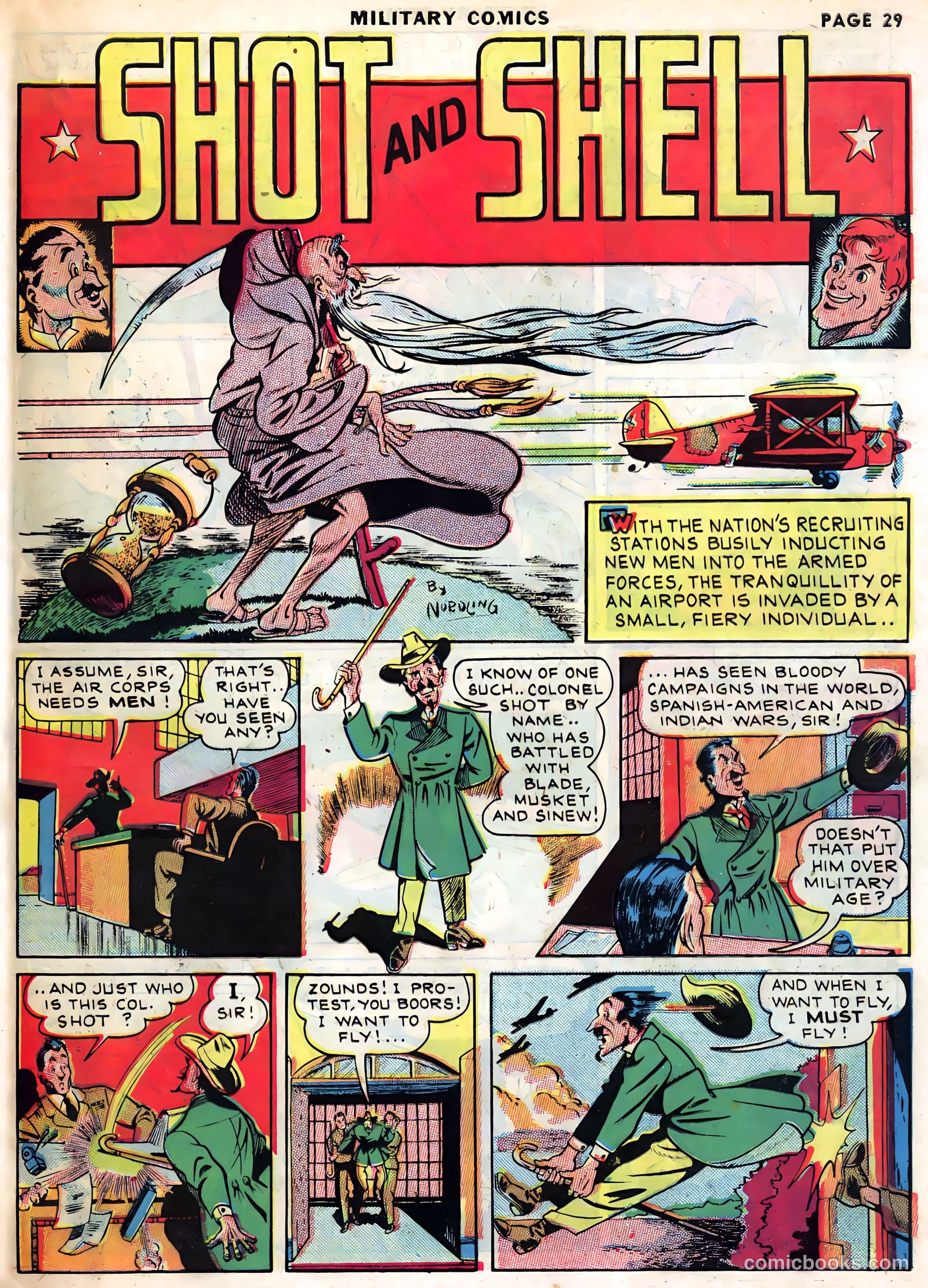 Military Comics #1 (1941) — page 31 of 68