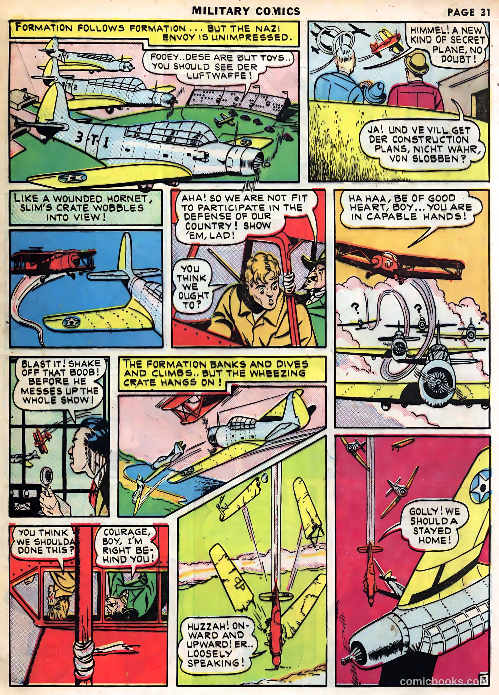 Military Comics #1 (1941) — page 33 of 68