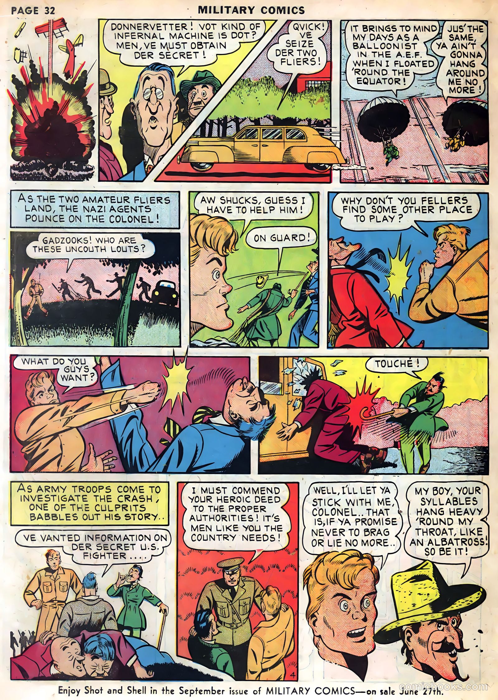 Military Comics #1 (1941) — page 34 of 68