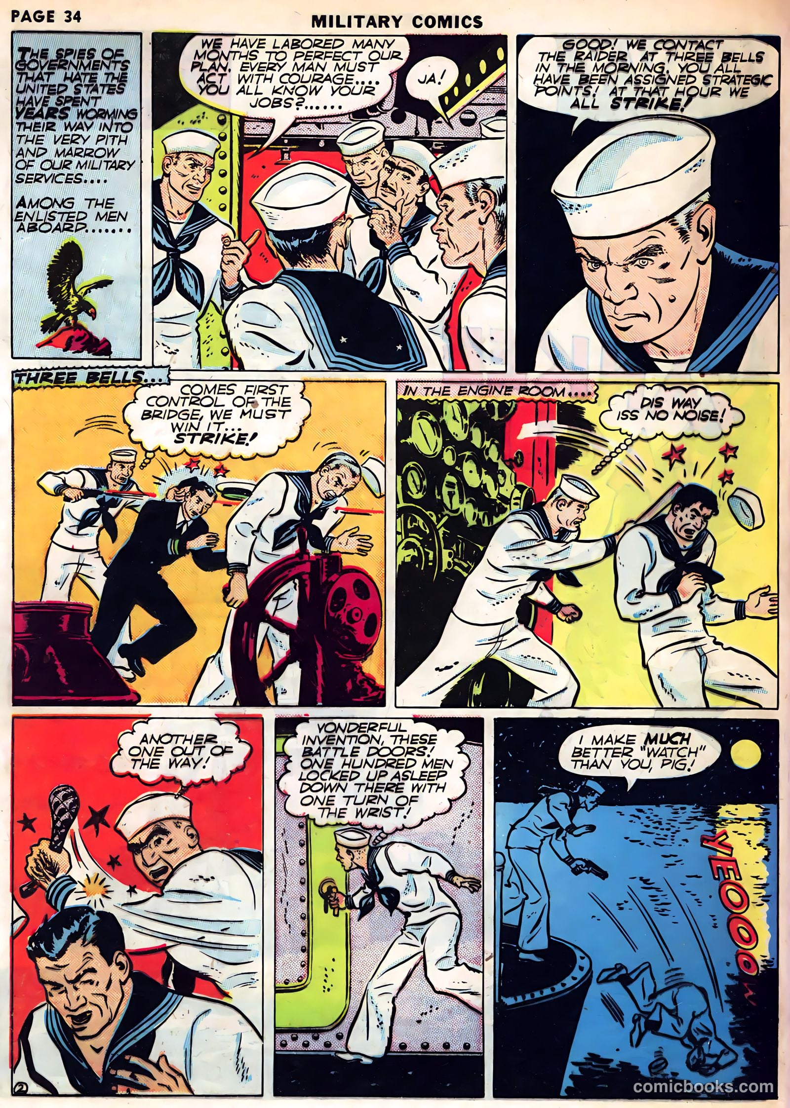 Military Comics #1 (1941) — page 36 of 68