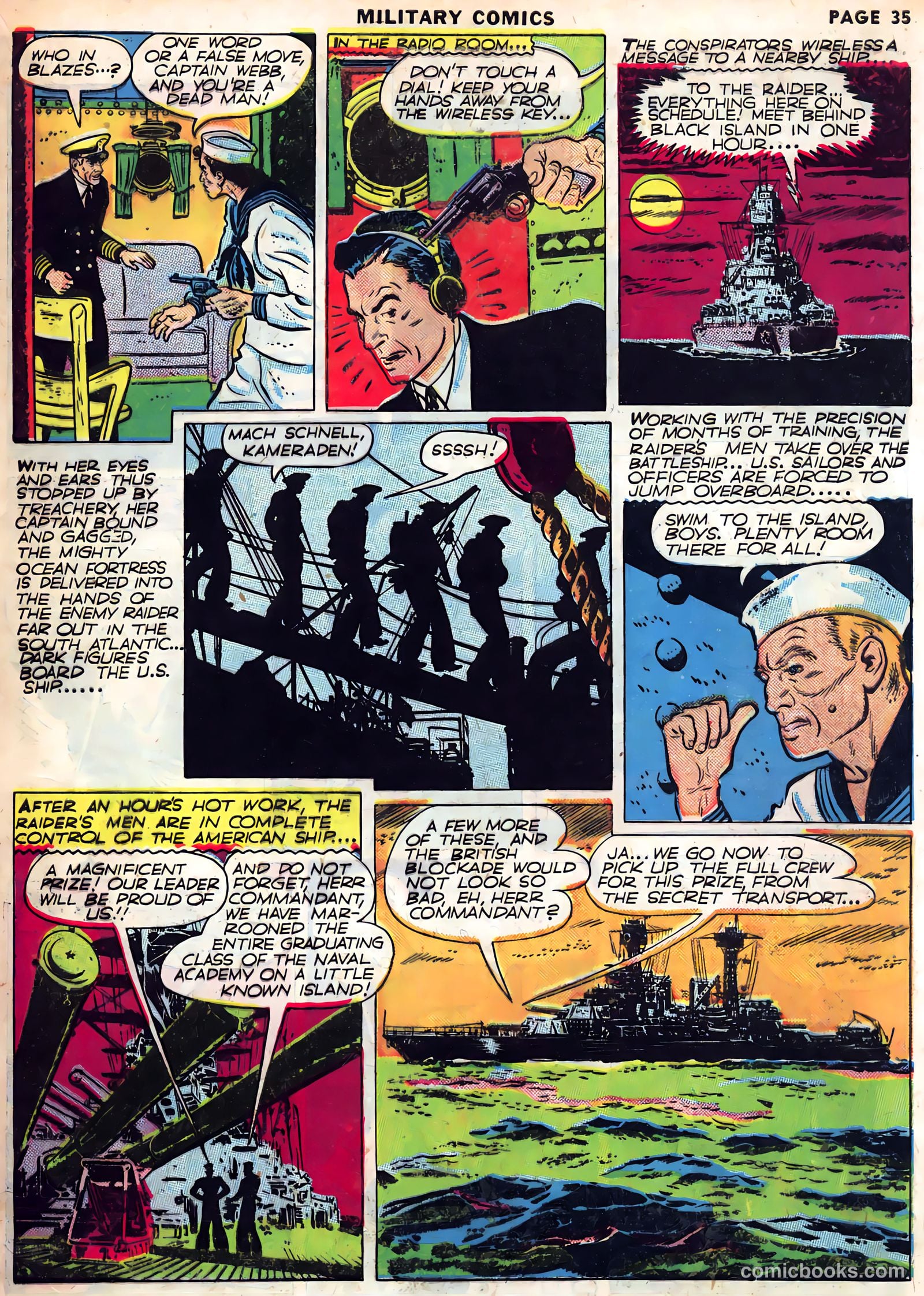 Military Comics #1 (1941) — page 37 of 68