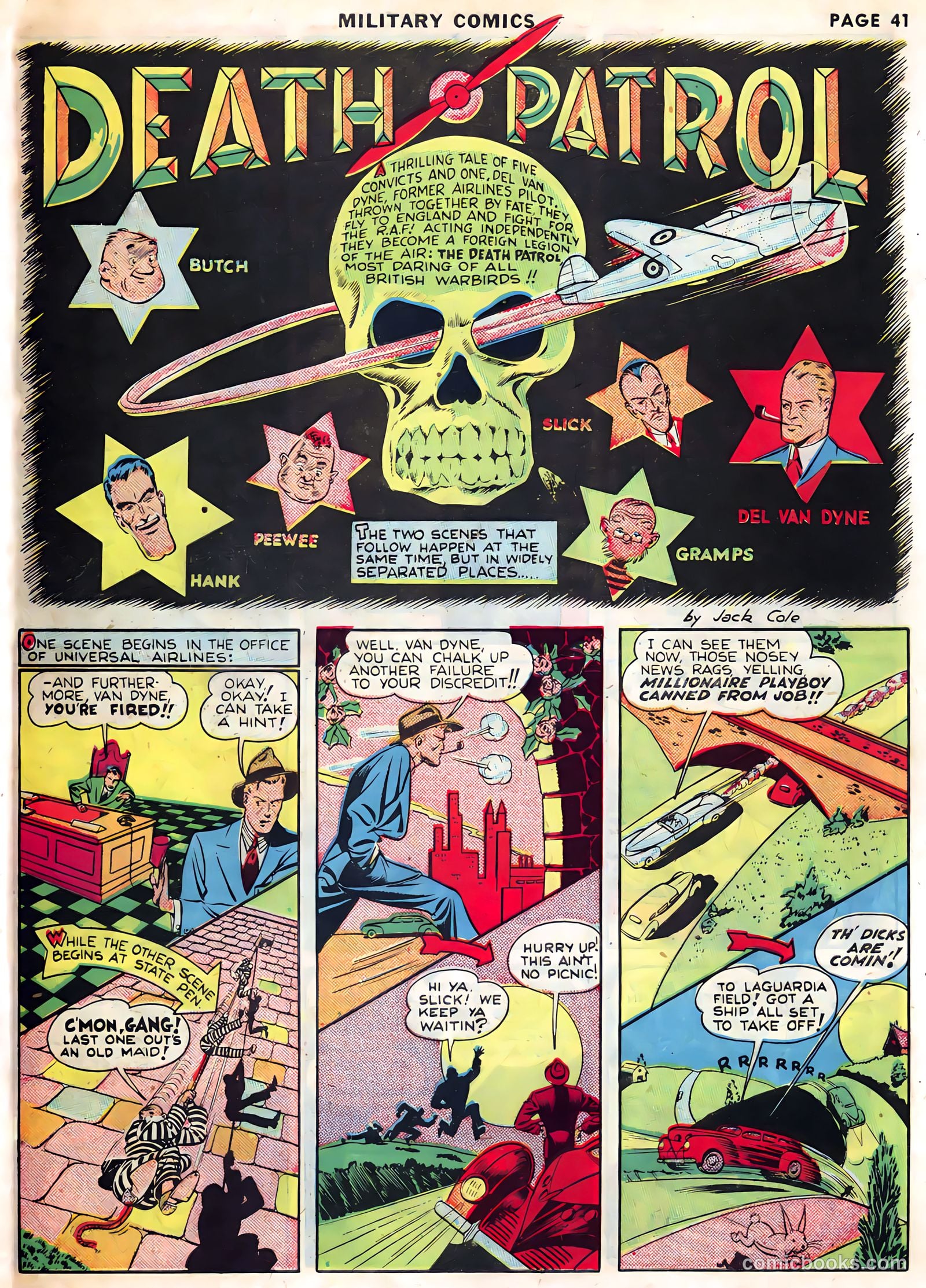 Military Comics #1 (1941) — page 43 of 68