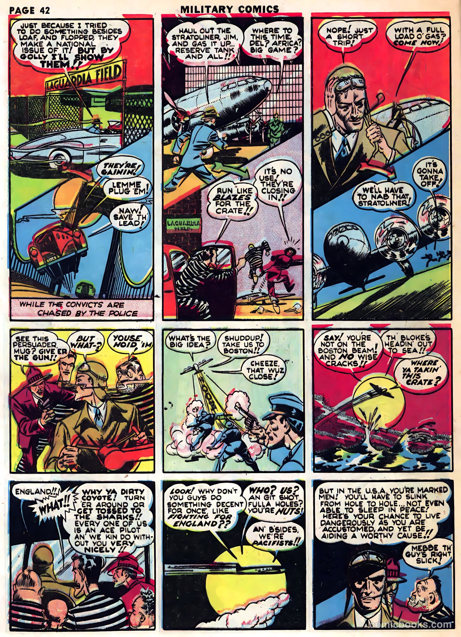 Military Comics #1 (1941) — page 44 of 68