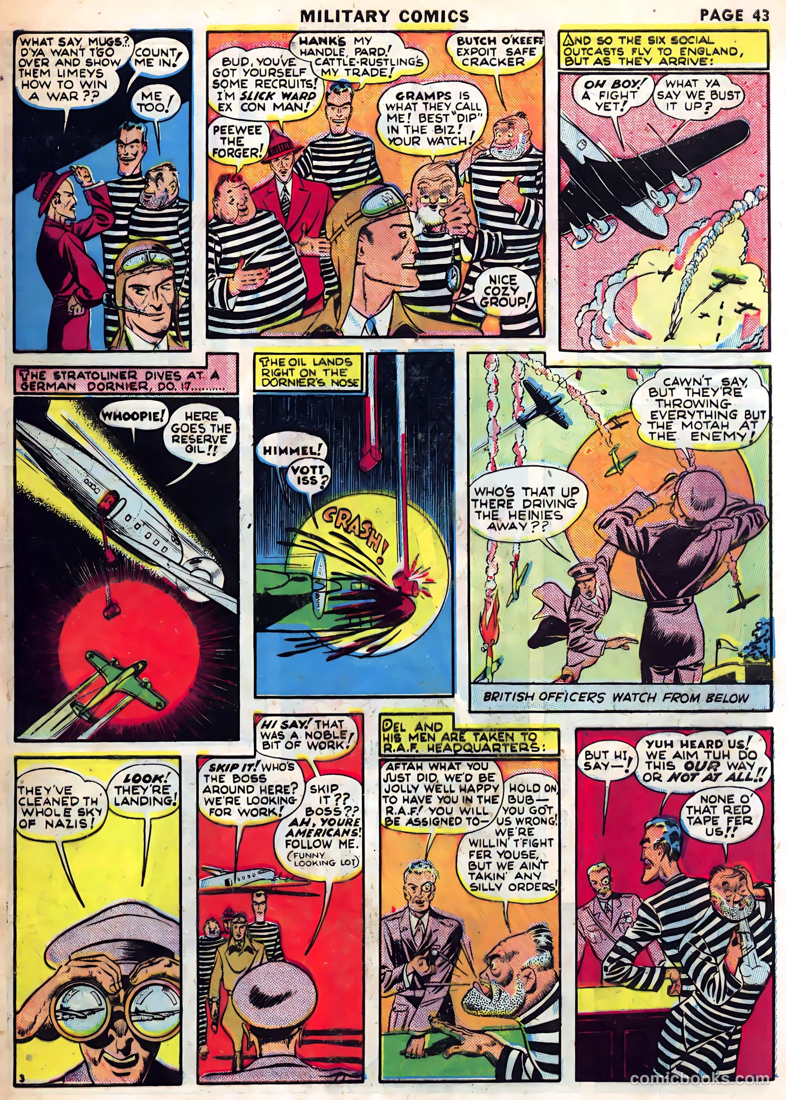 Military Comics #1 (1941) — page 45 of 68