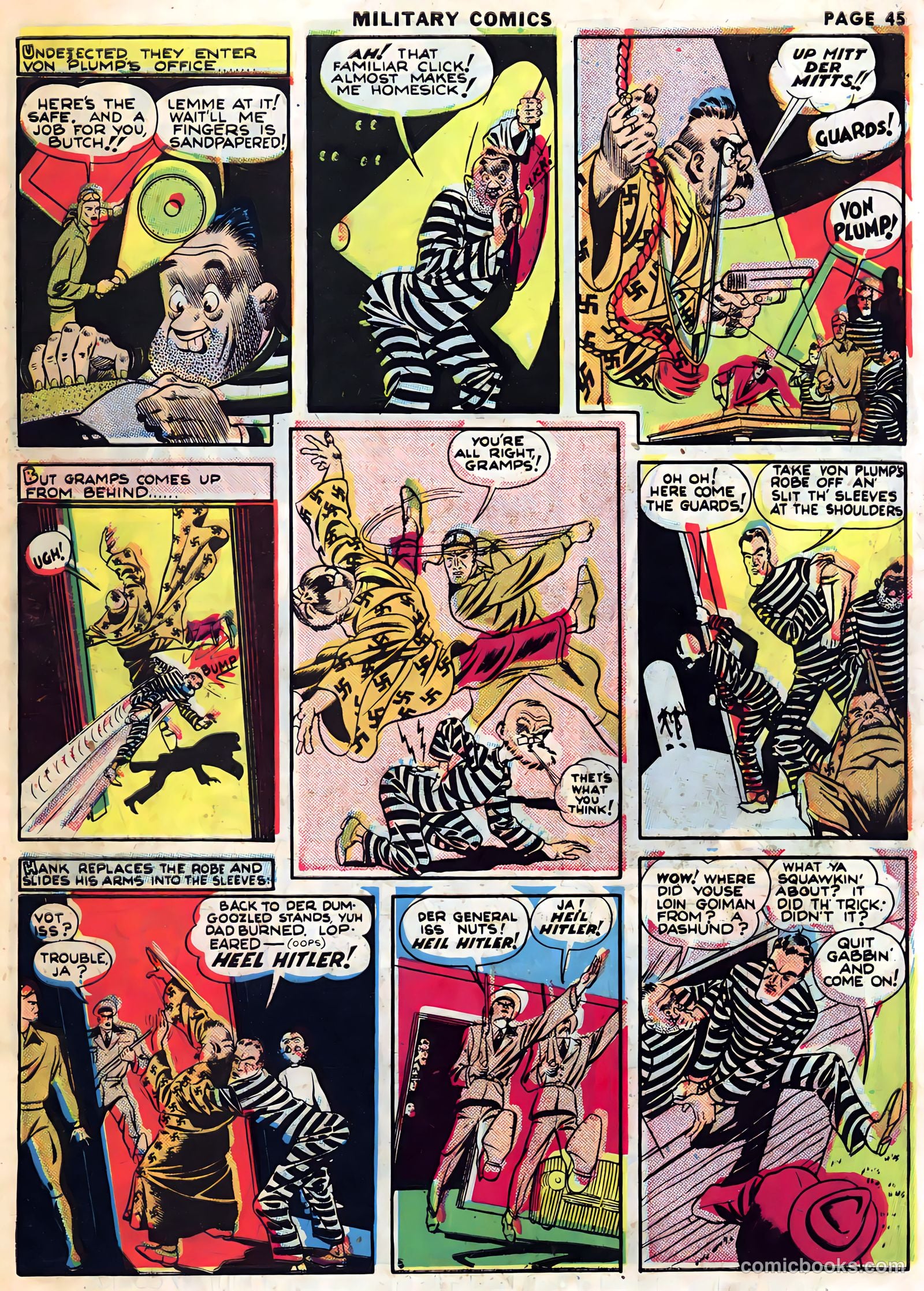 Military Comics #1 (1941) — page 47 of 68
