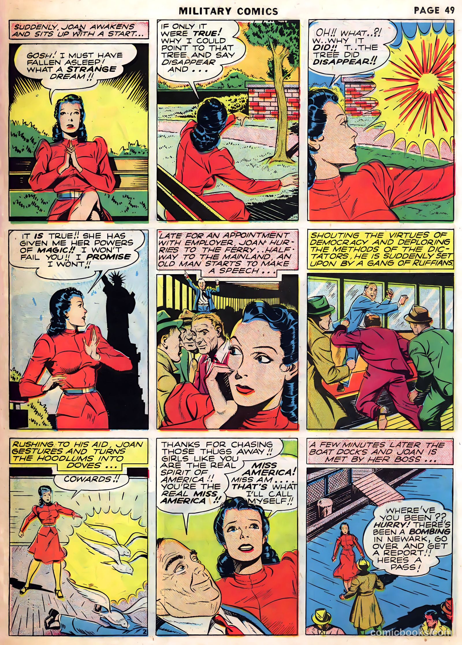 Military Comics #1 (1941) — page 51 of 68