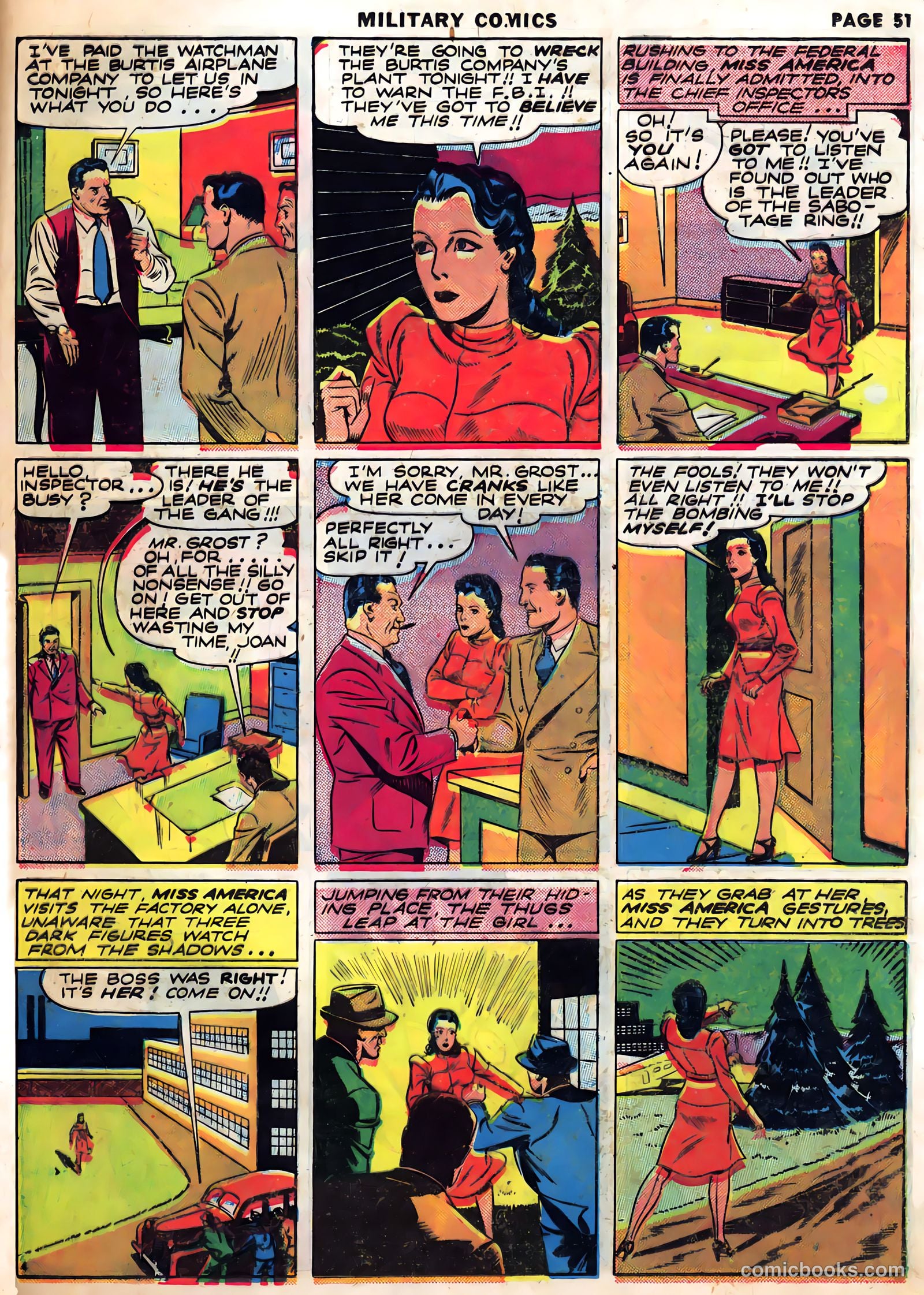 Military Comics #1 (1941) — page 53 of 68