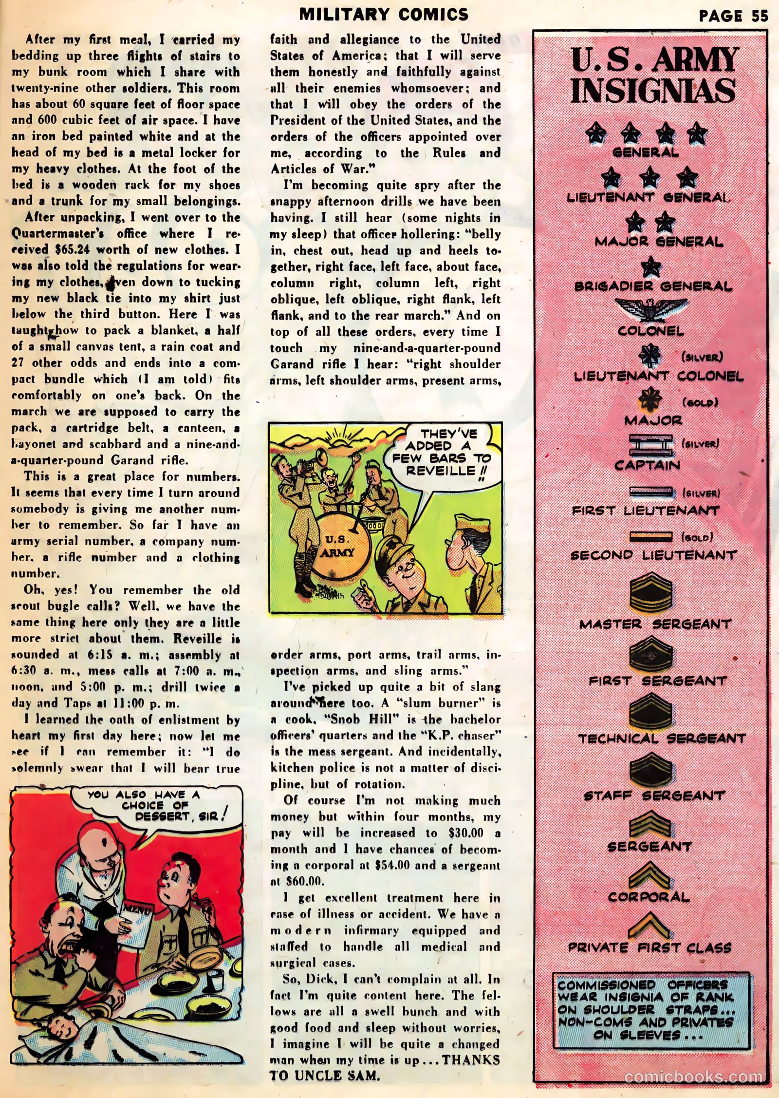 Military Comics #1 (1941) — page 57 of 68