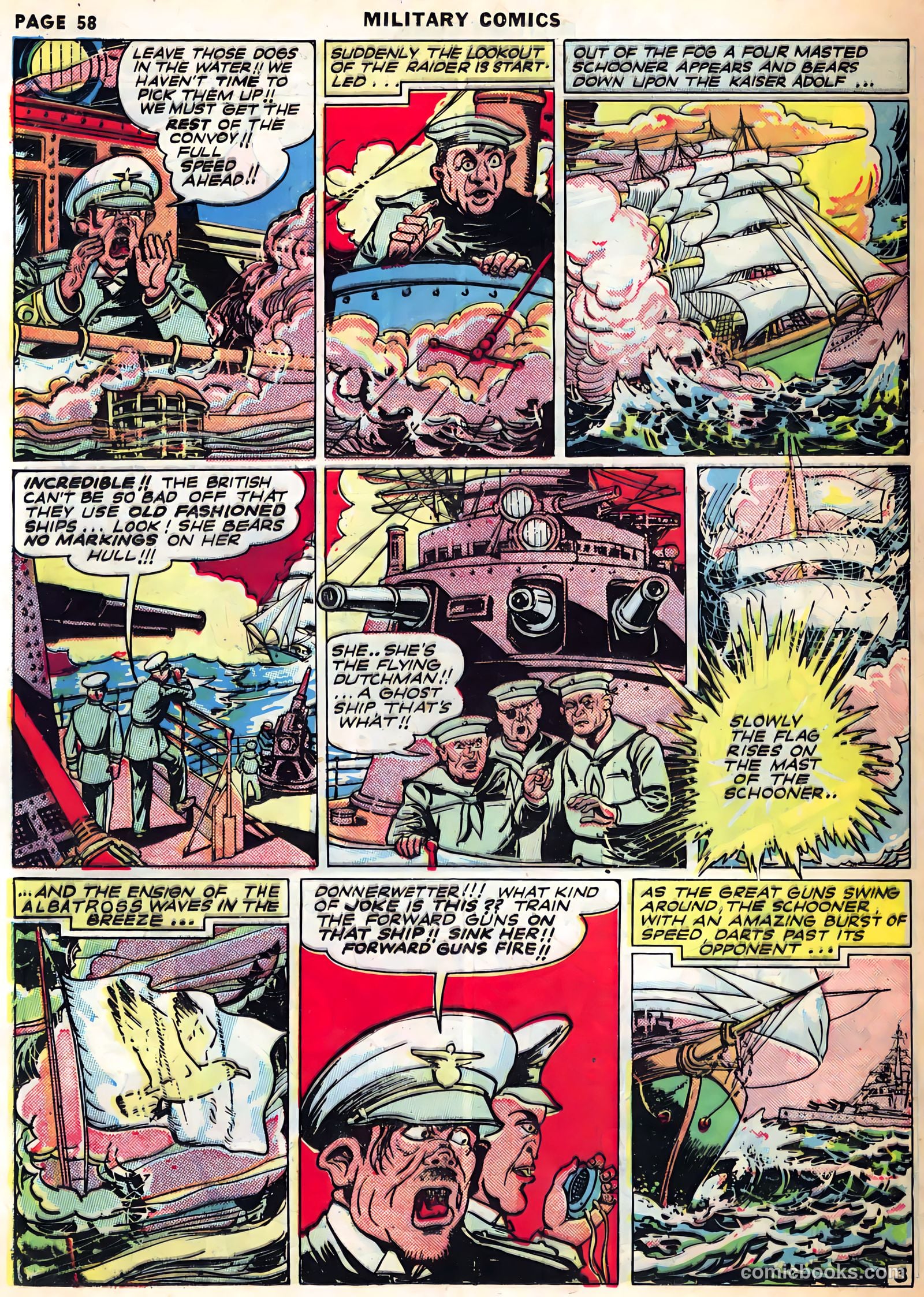 Military Comics #1 (1941) — page 60 of 68