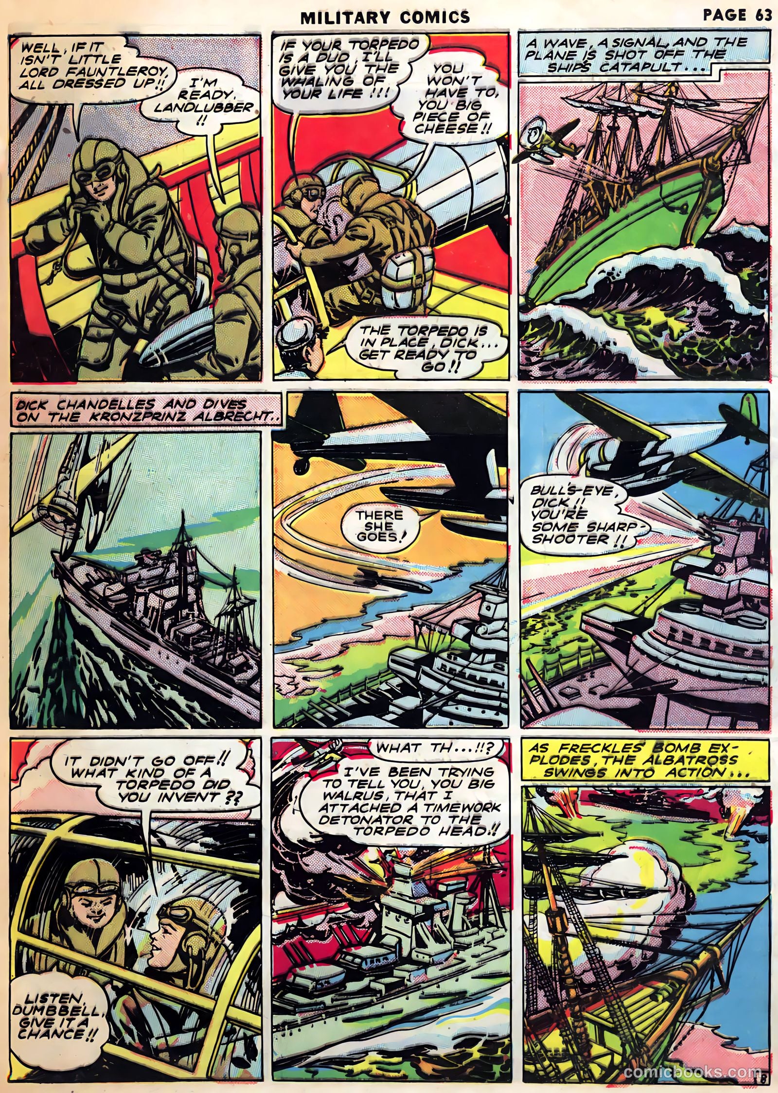 Military Comics #1 (1941) — page 65 of 68