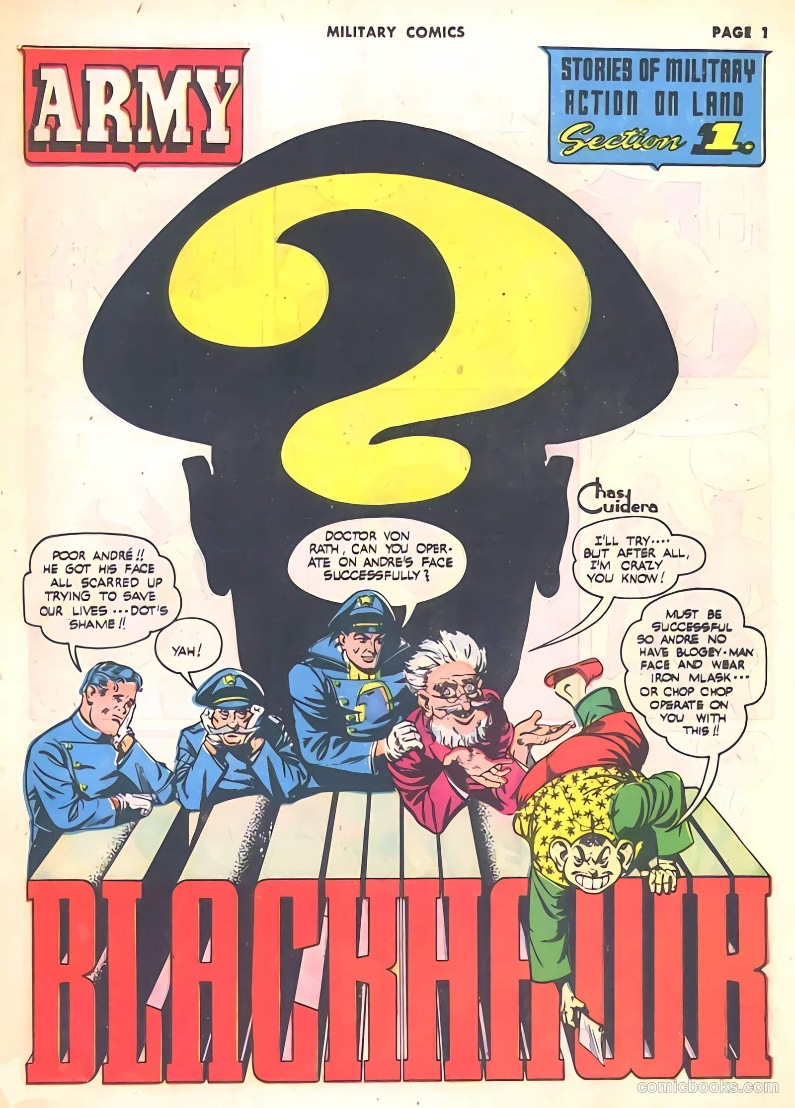 Military Comics #10 (1942) — page 3 of 68