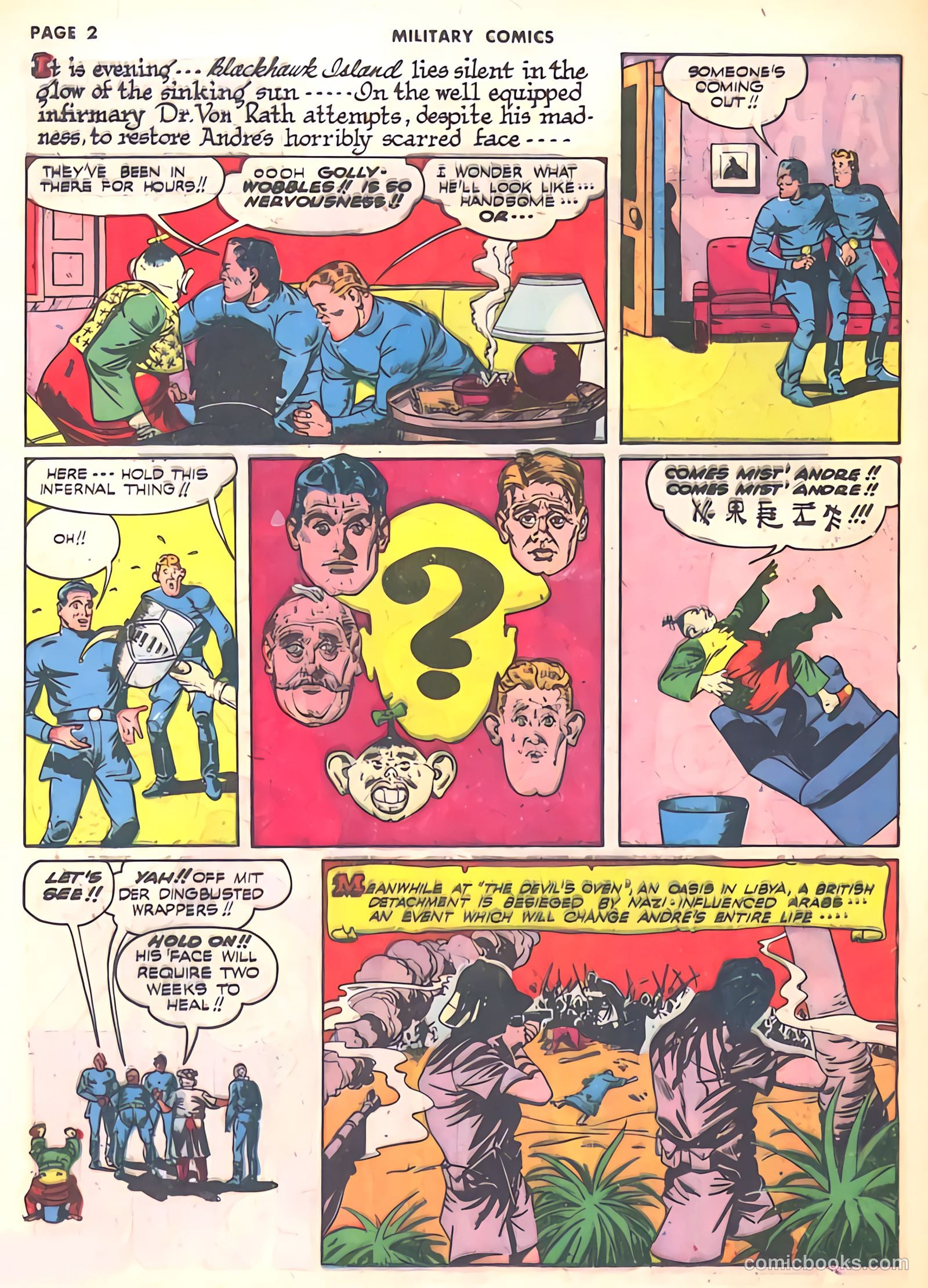 Military Comics #10 (1942) — page 4 of 68