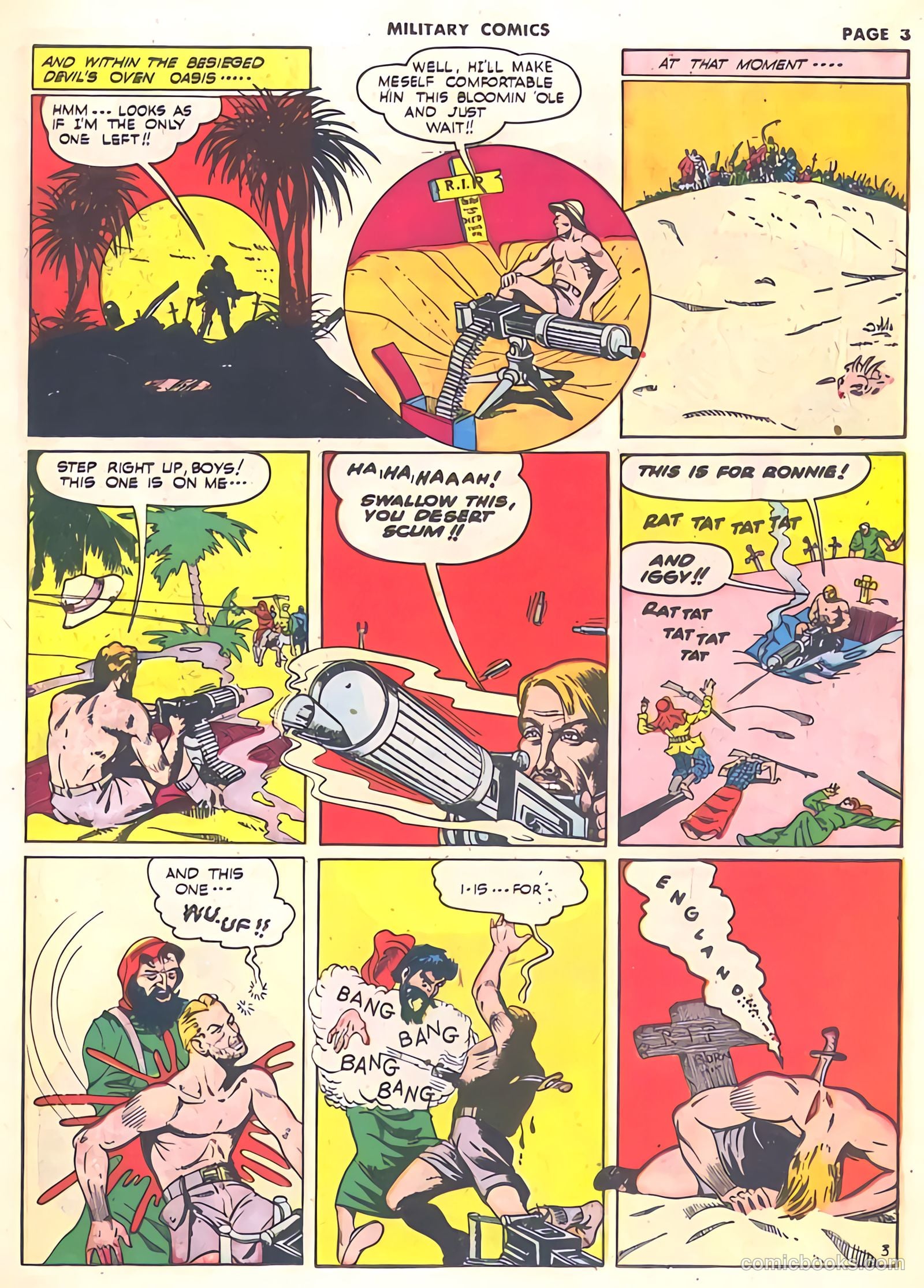 Military Comics #10 (1942) — page 5 of 68