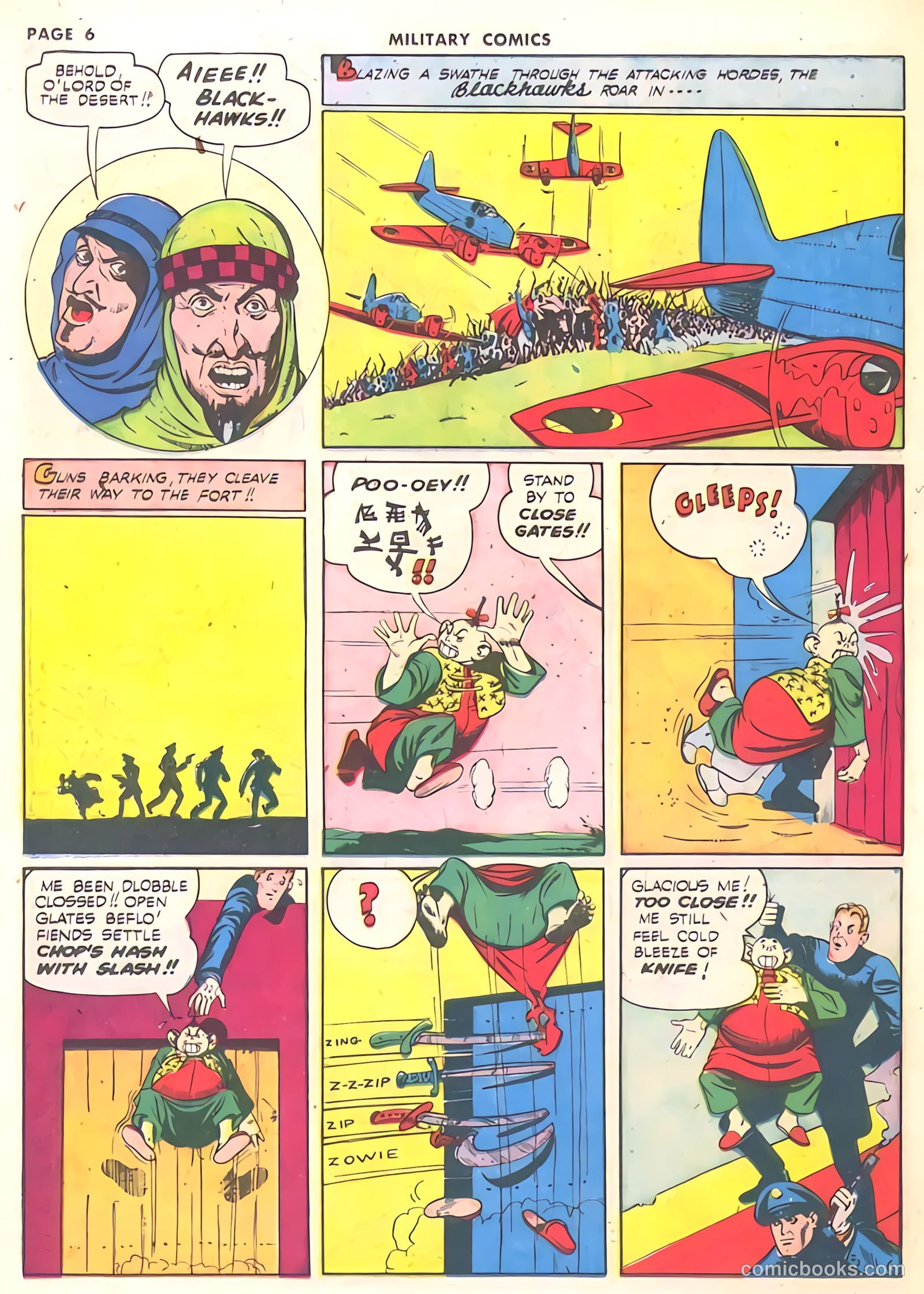 Military Comics #10 (1942) — page 8 of 68