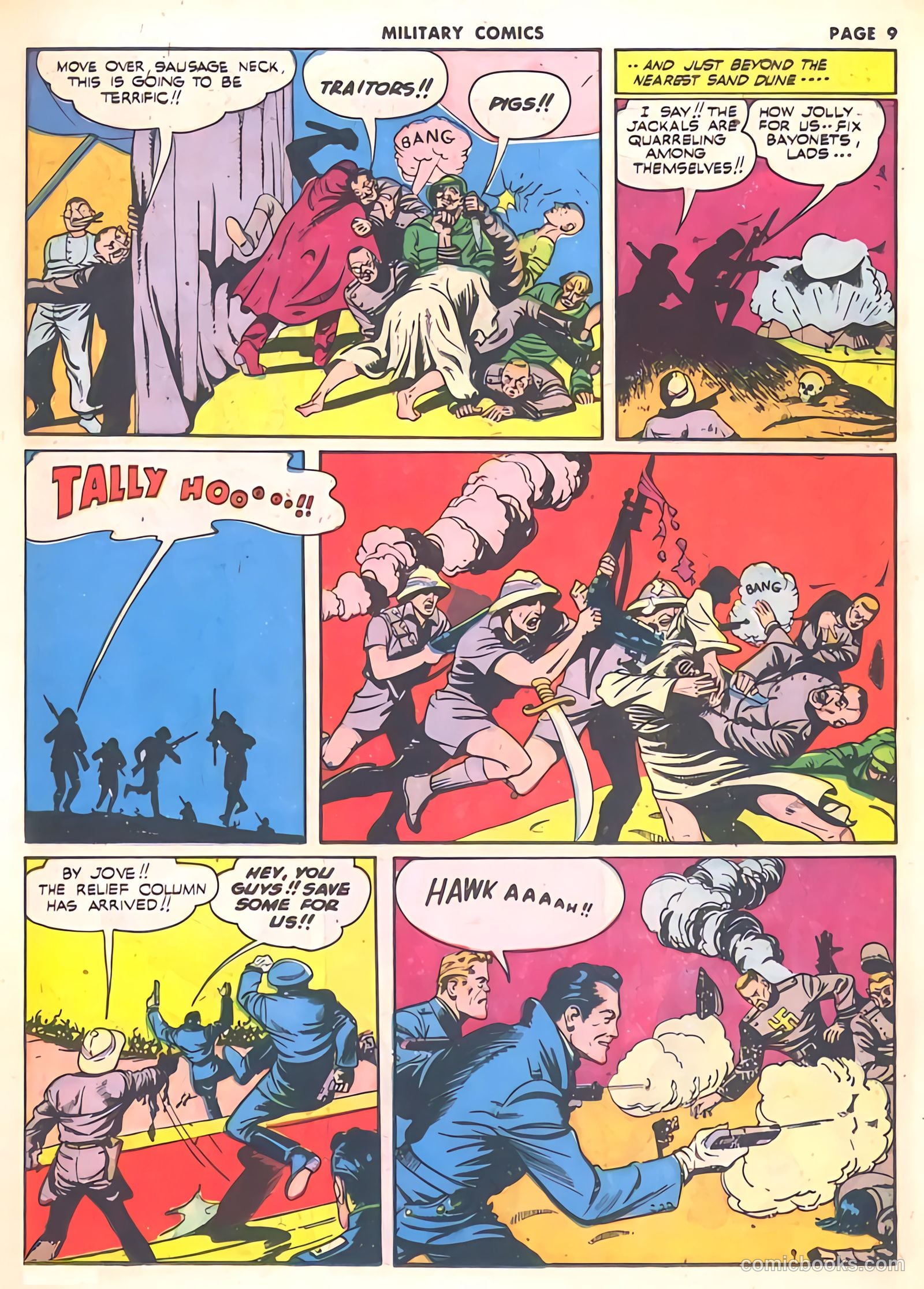 Military Comics #10 (1942) — page 11 of 68