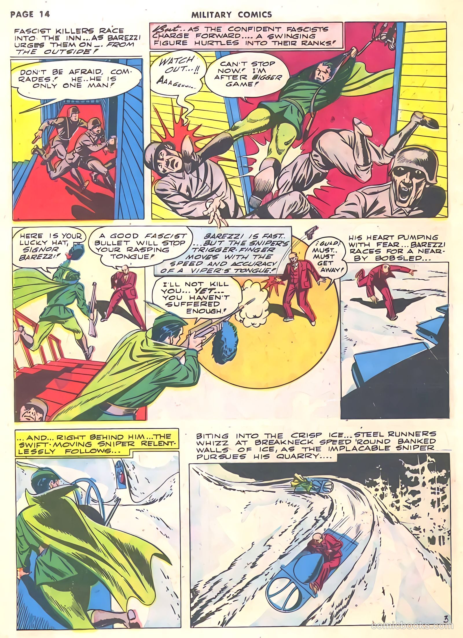 Military Comics #10 (1942) — page 16 of 68