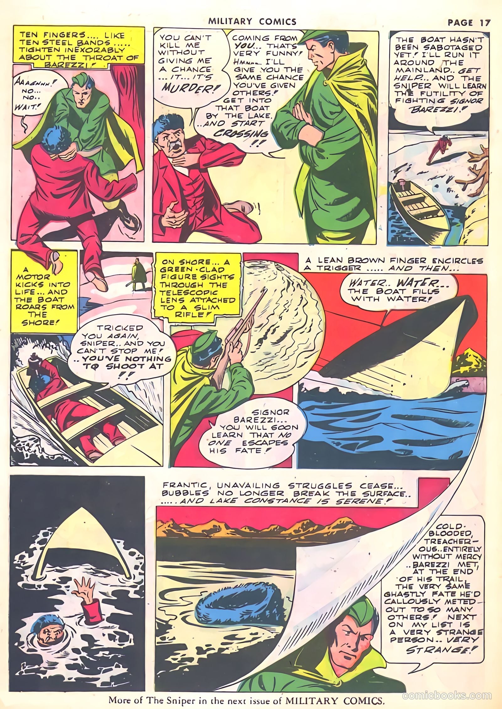 Military Comics #10 (1942) — page 19 of 68