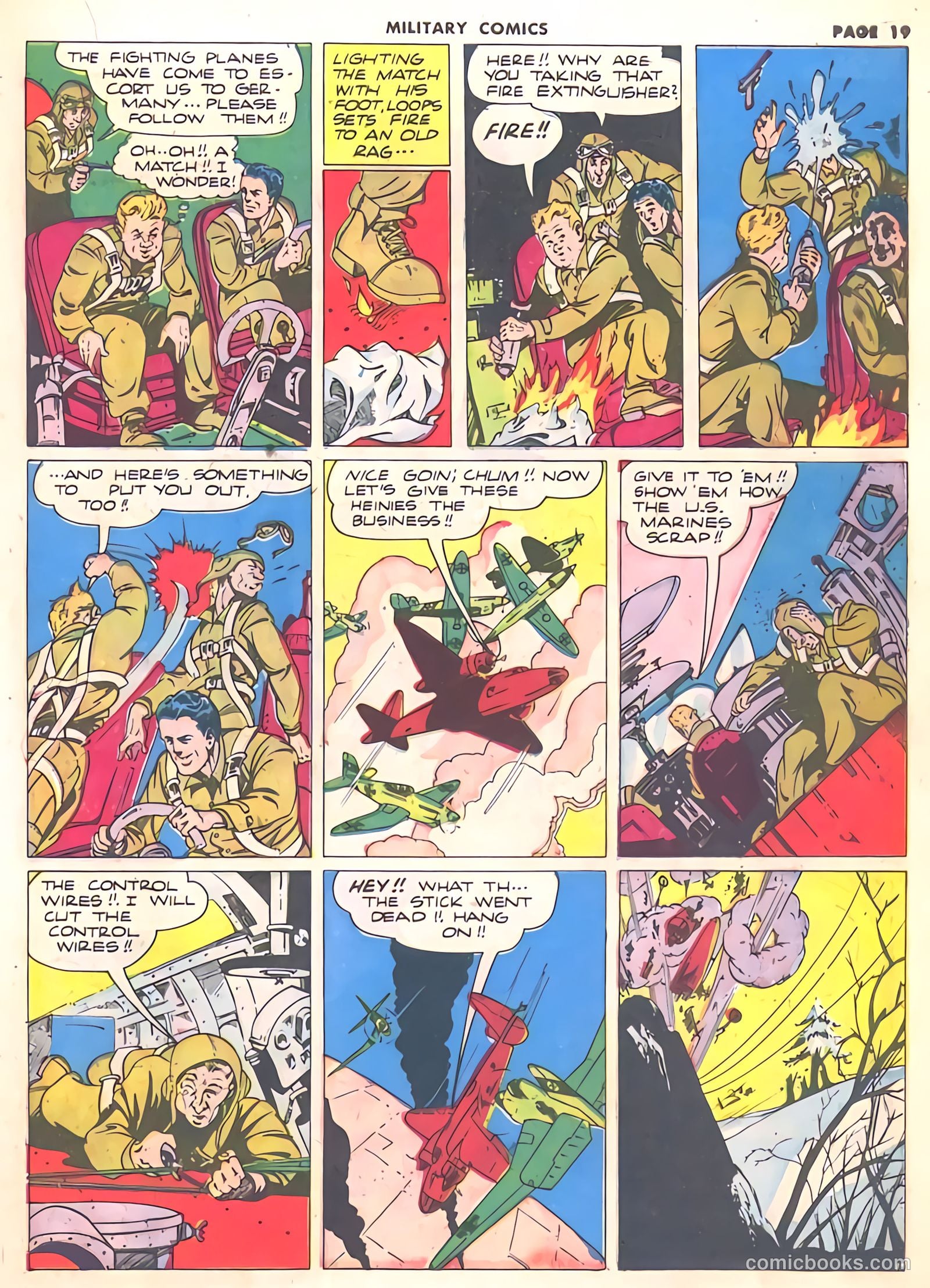 Military Comics #10 (1942) — page 21 of 68