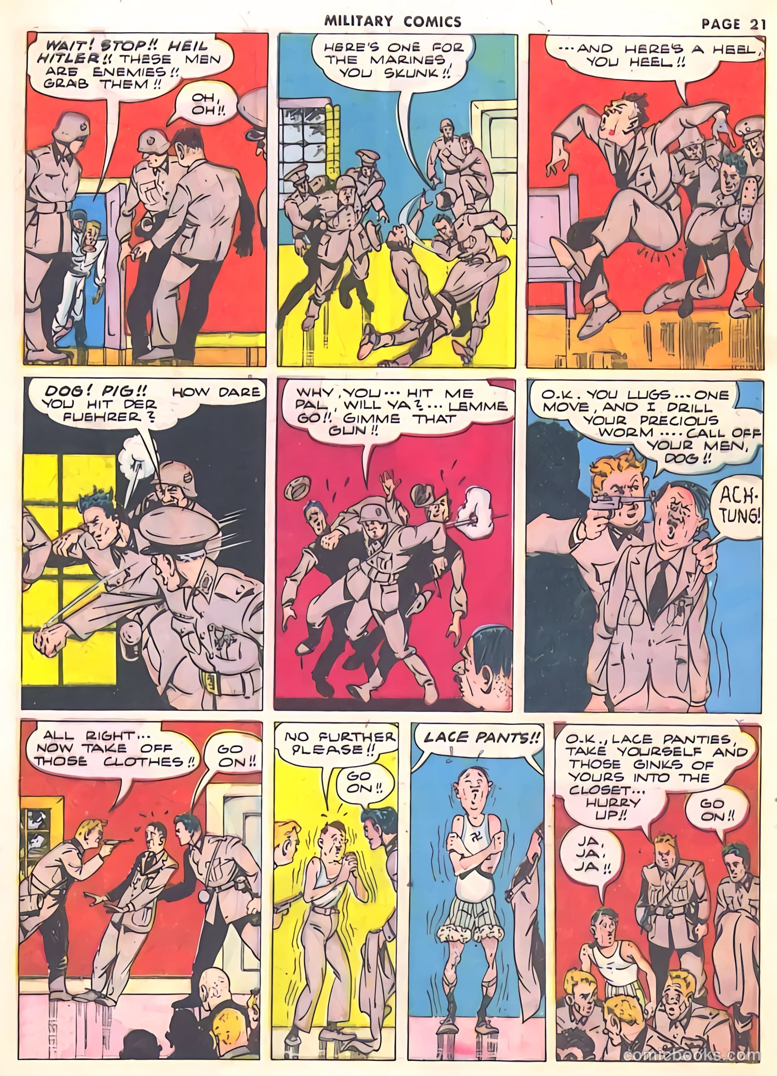 Military Comics #10 (1942) — page 23 of 68