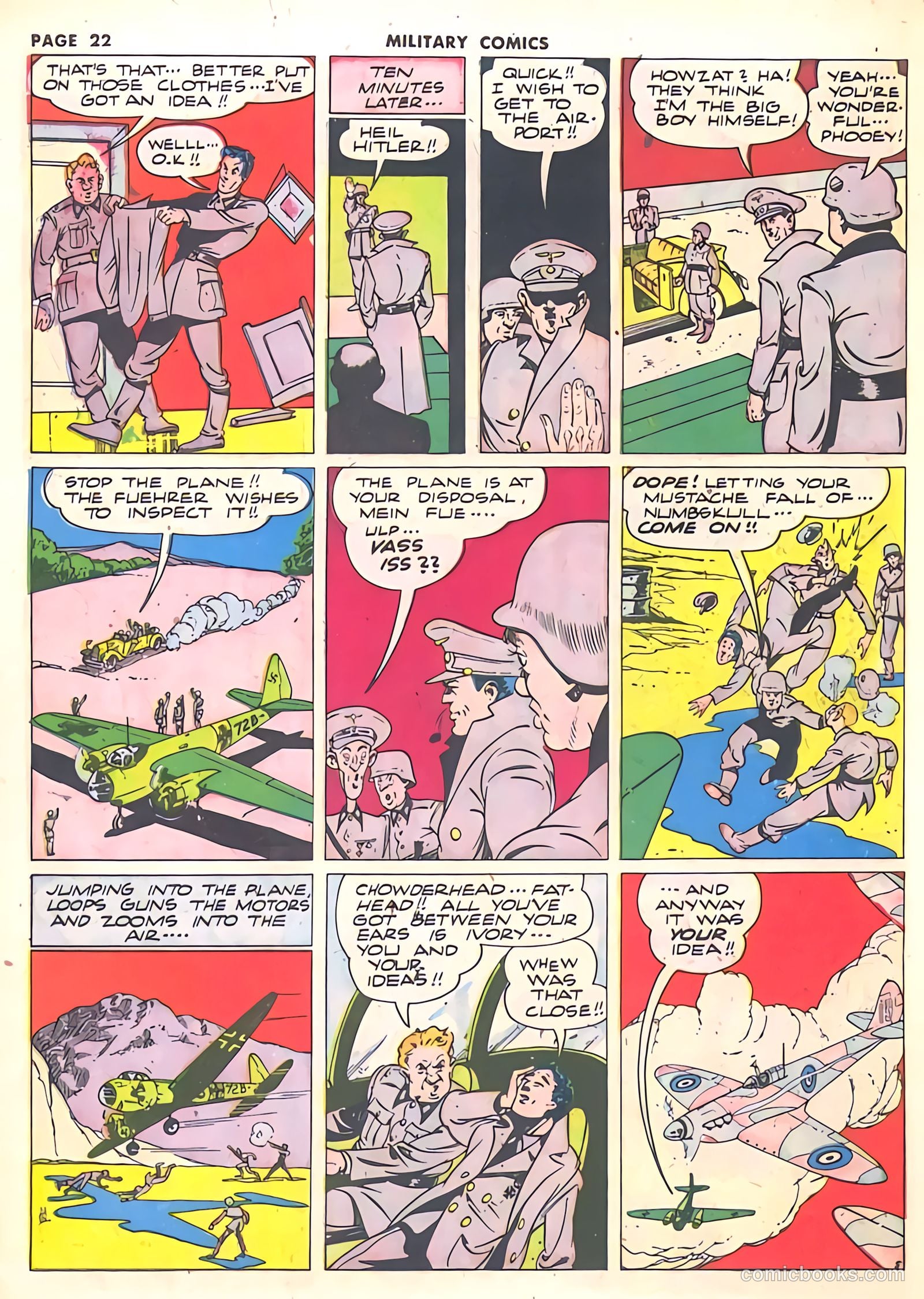 Military Comics #10 (1942) — page 24 of 68