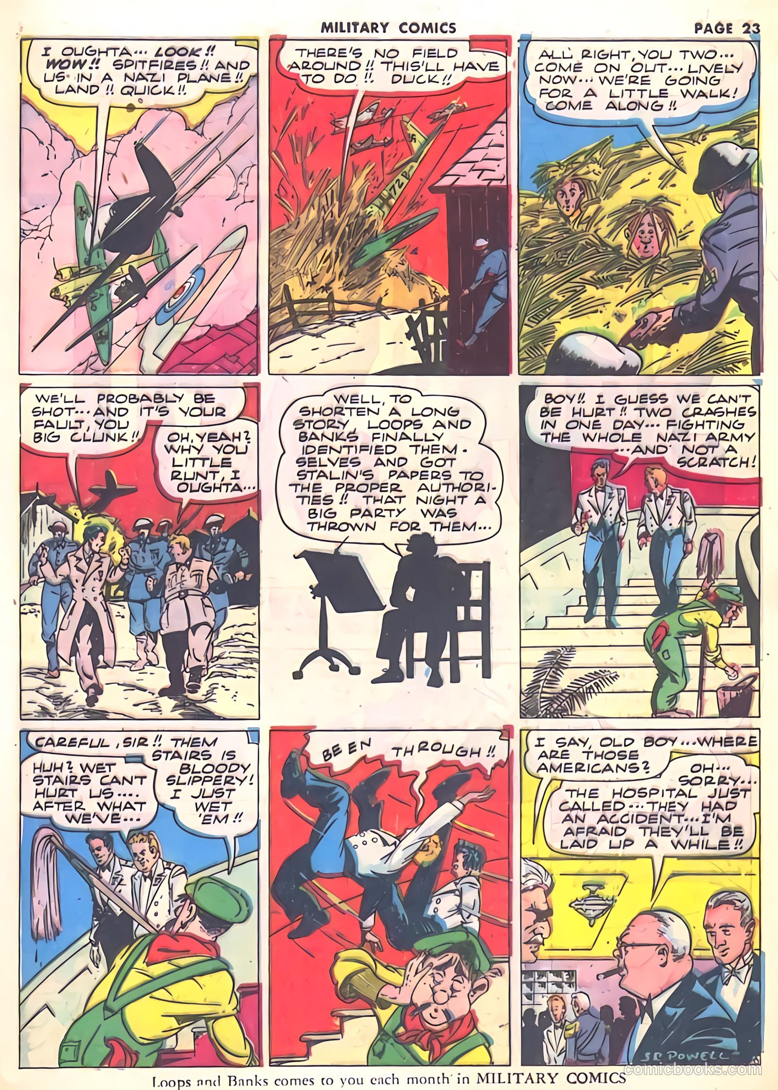 Military Comics #10 (1942) — page 25 of 68