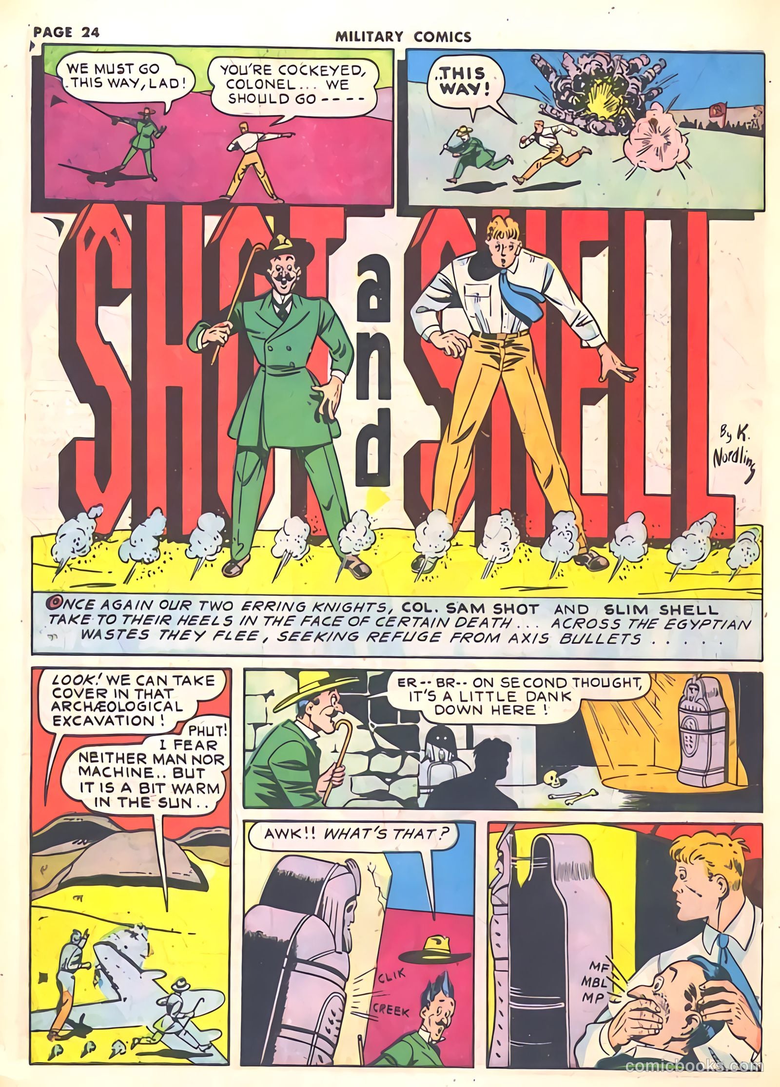 Military Comics #10 (1942) — page 26 of 68