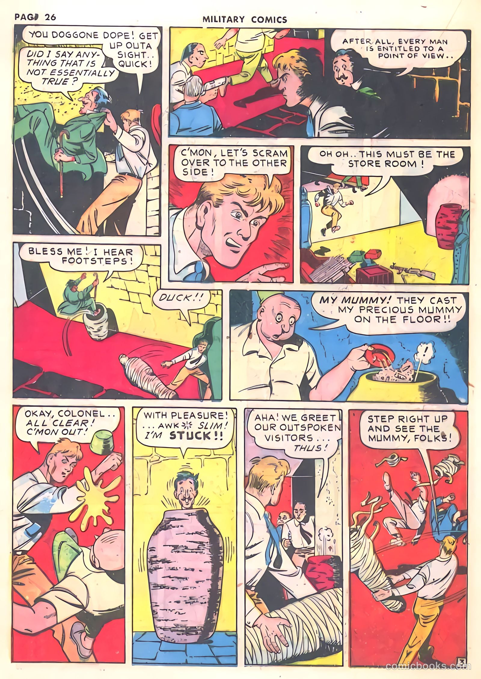 Military Comics #10 (1942) — page 28 of 68