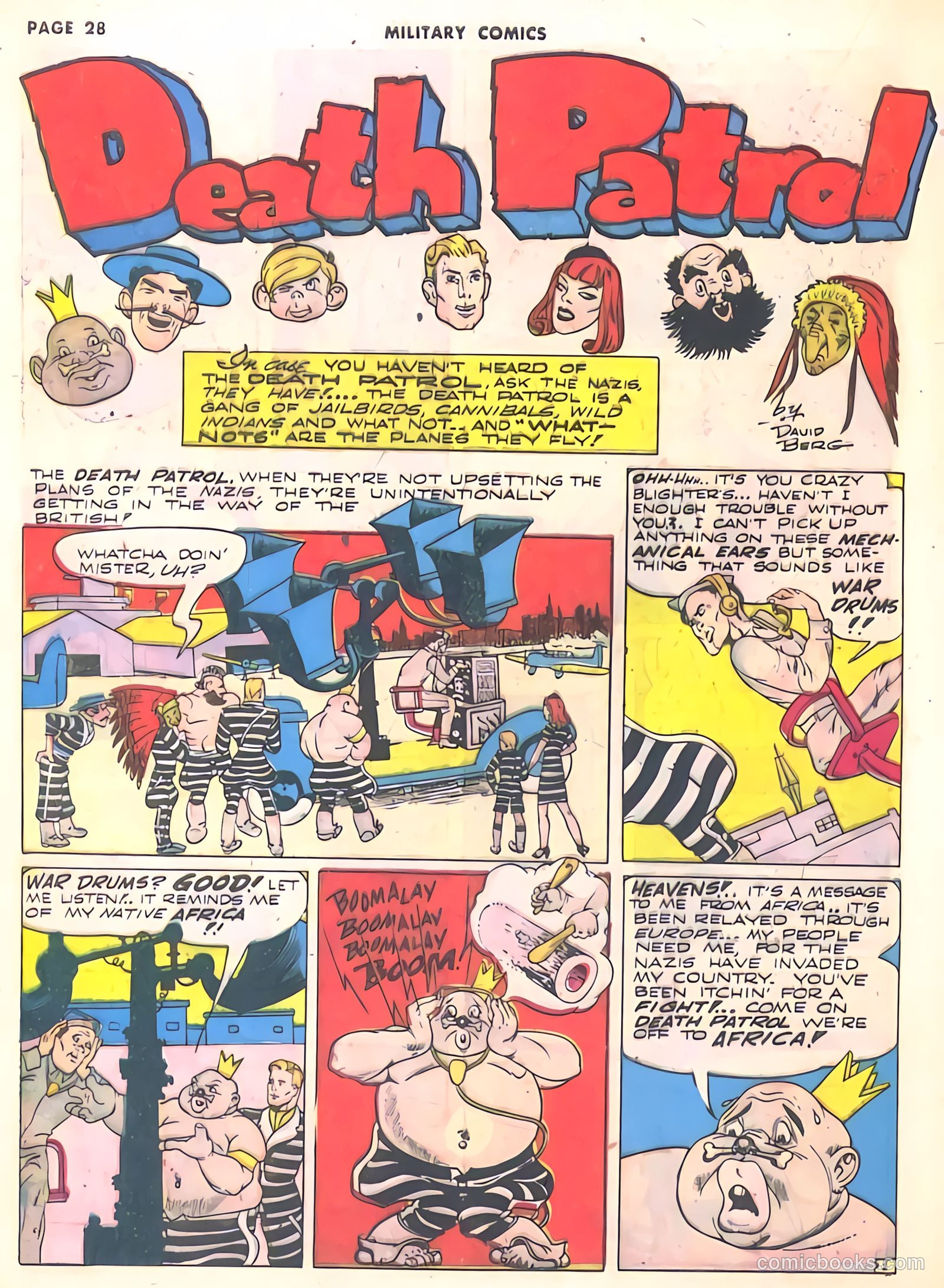 Military Comics #10 (1942) — page 30 of 68