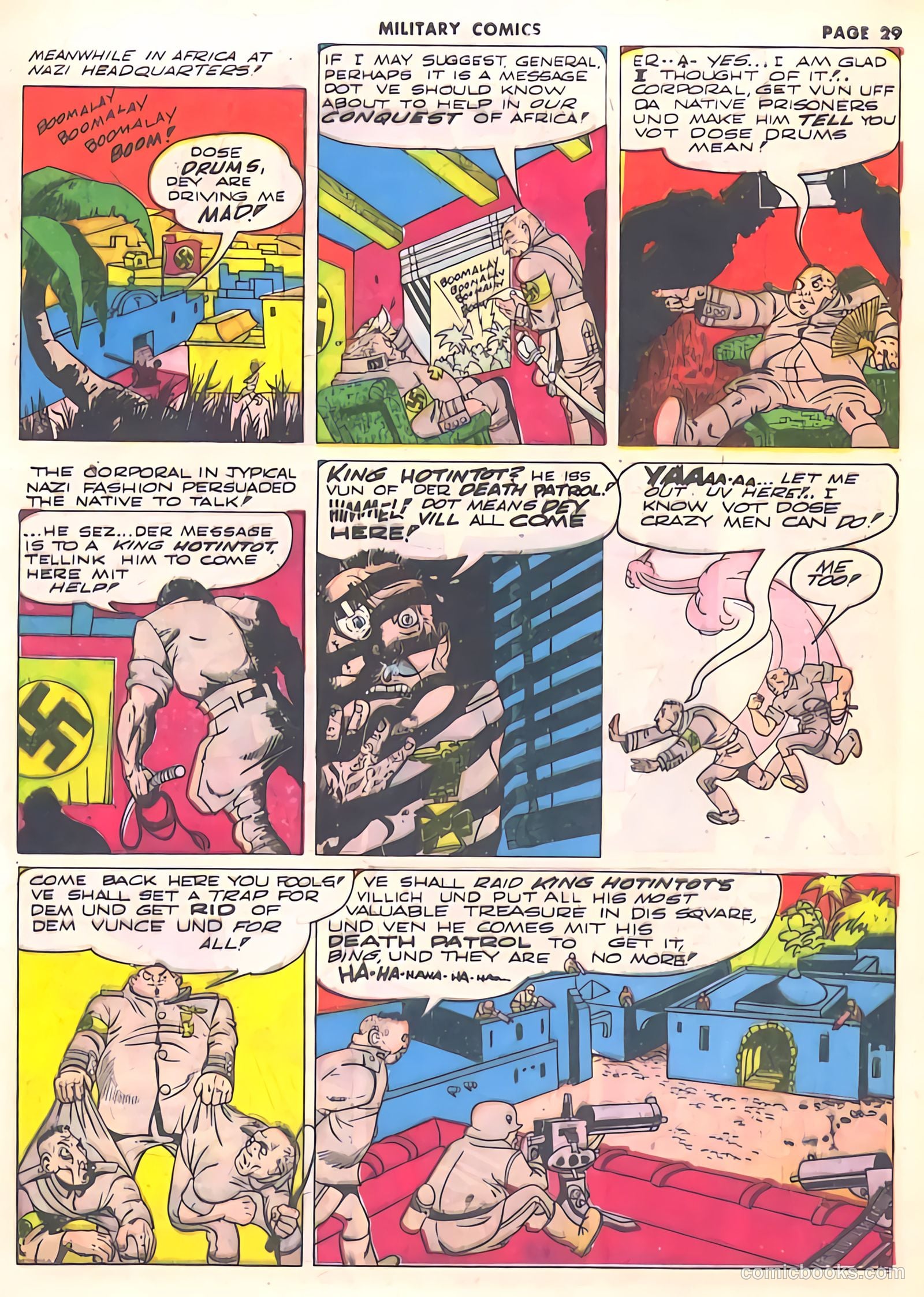Military Comics #10 (1942) — page 31 of 68