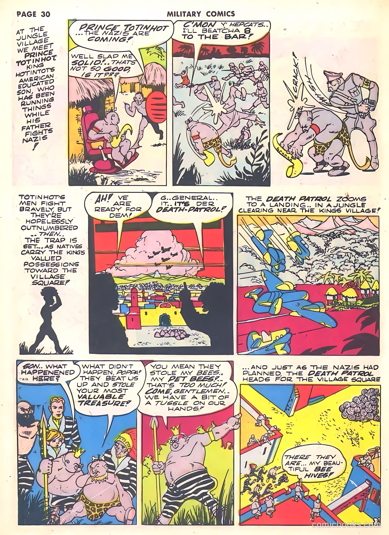 Military Comics #10 (1942) — page 32 of 68
