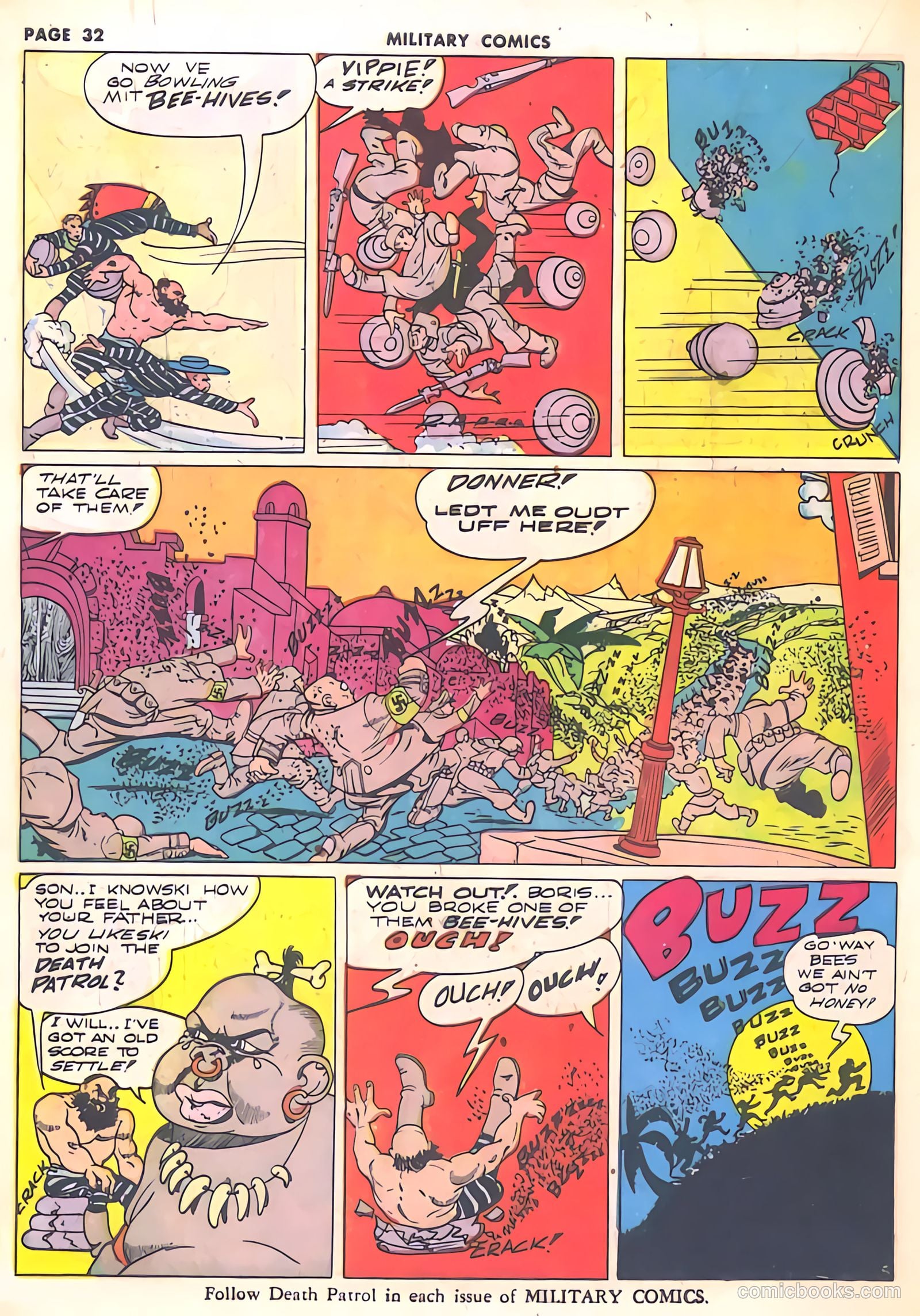 Military Comics #10 (1942) — page 34 of 68