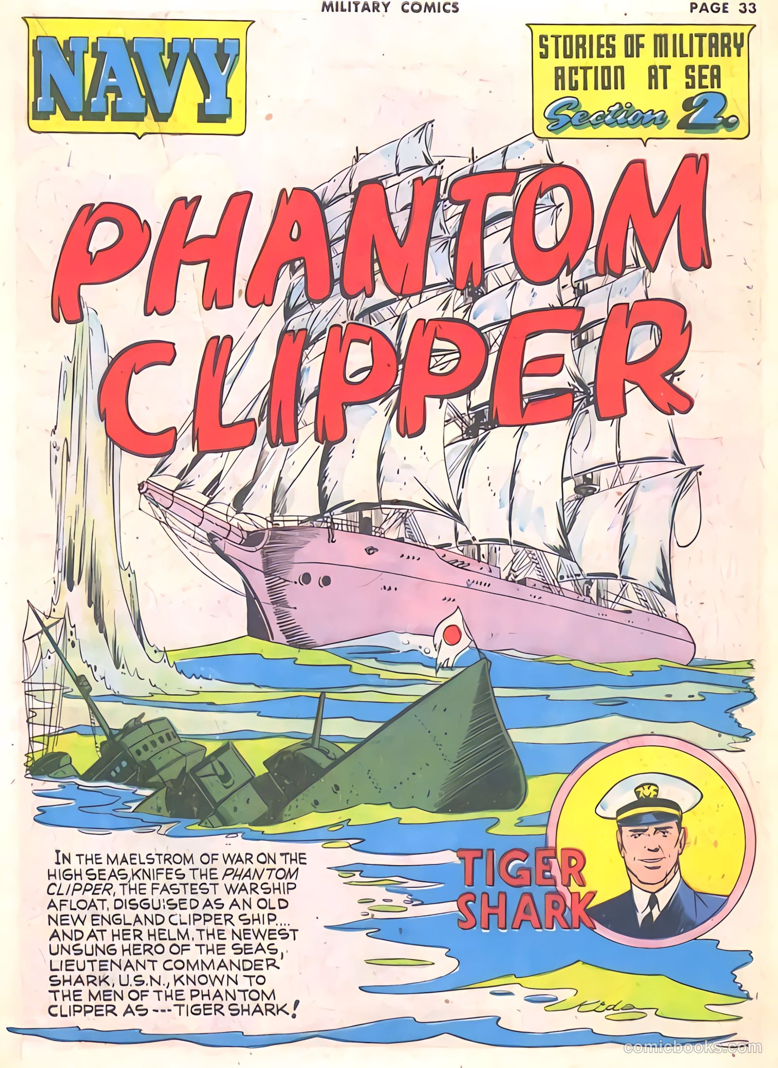 Military Comics #10 (1942) — page 35 of 68