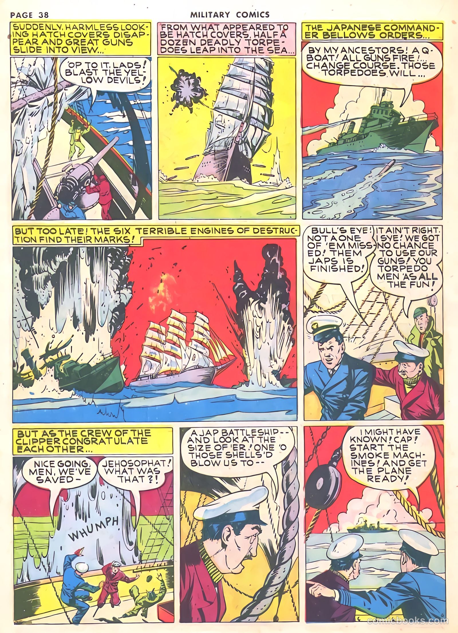 Military Comics #10 (1942) — page 40 of 68