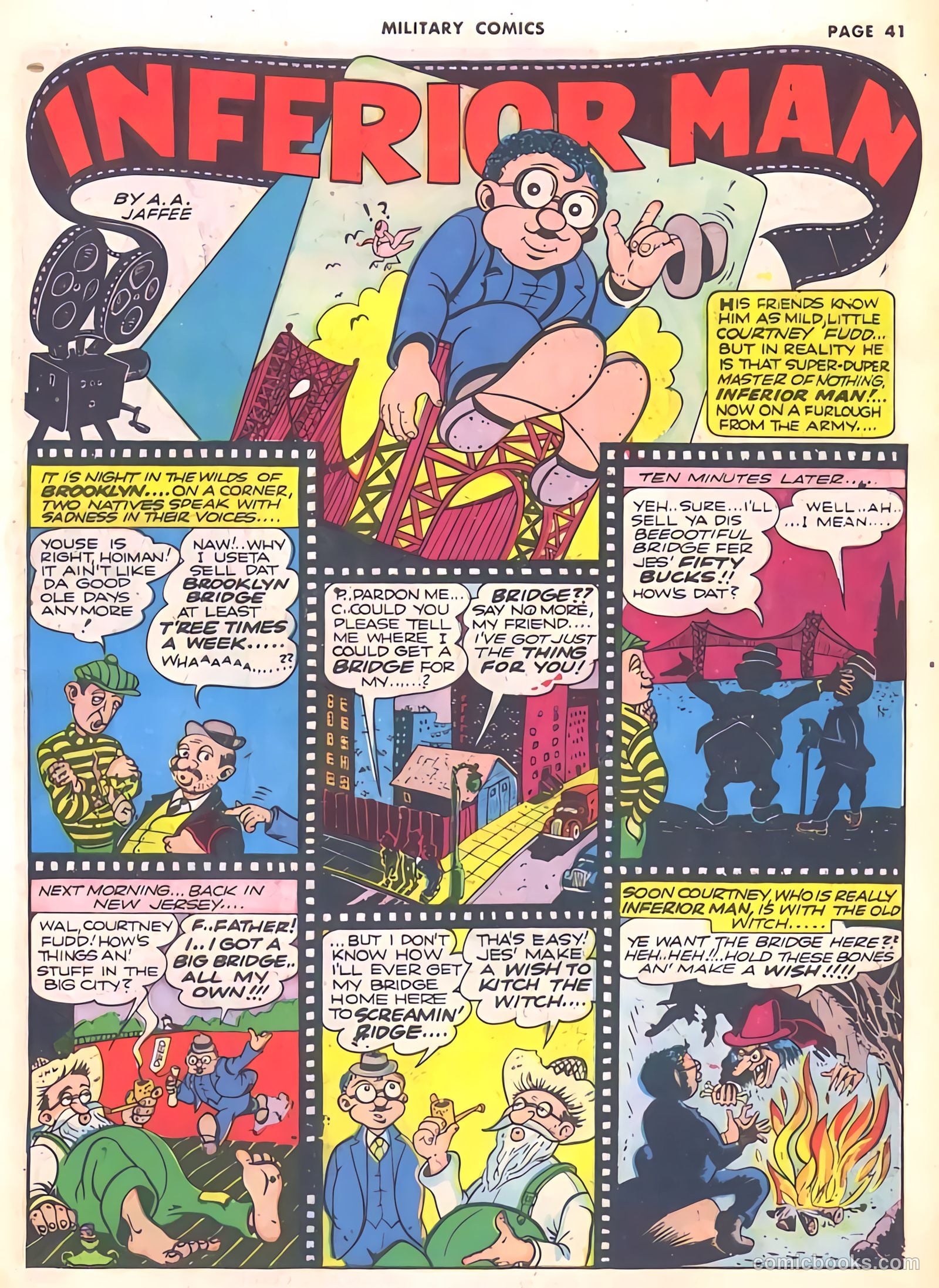 Military Comics #10 (1942) — page 43 of 68
