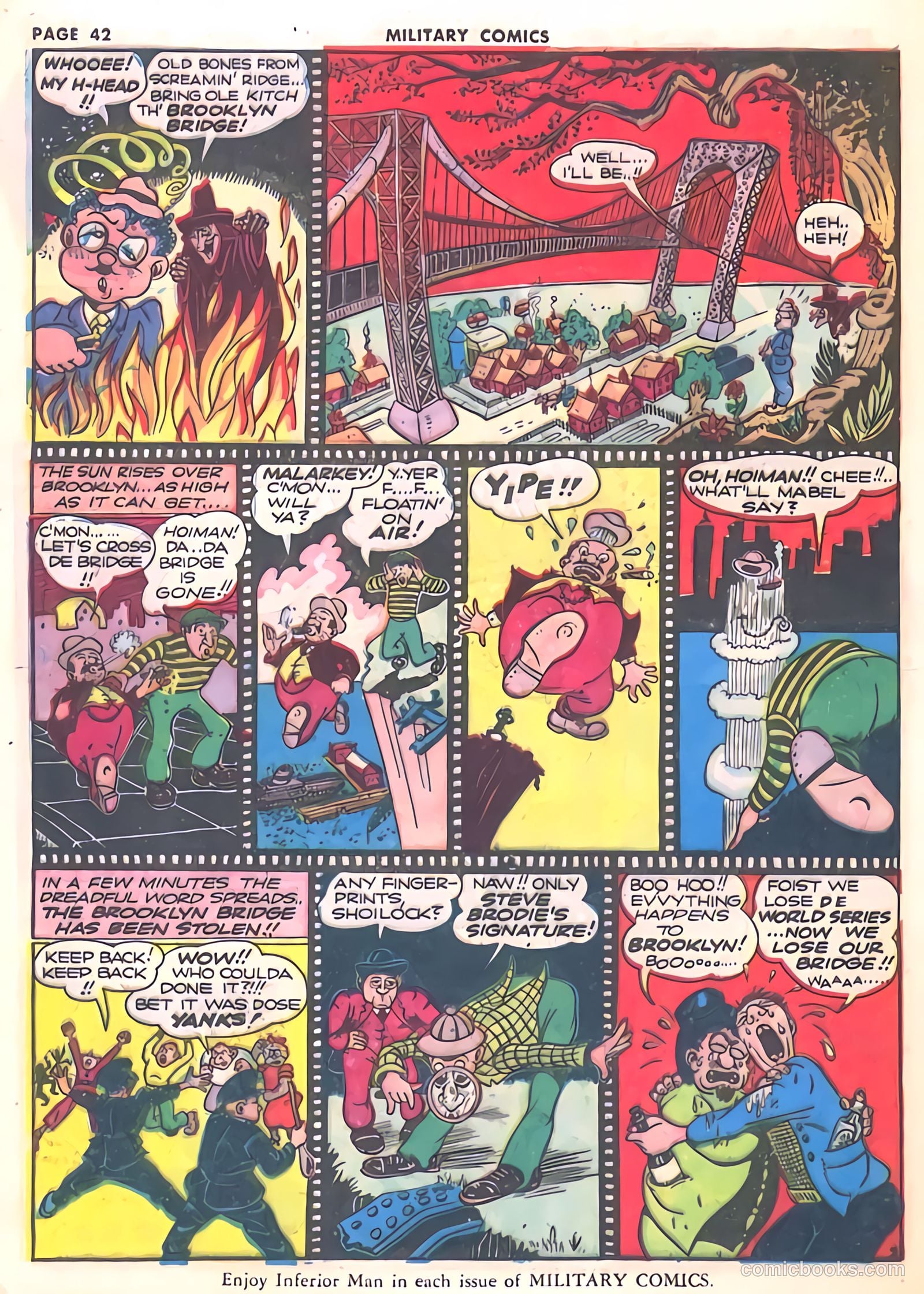 Military Comics #10 (1942) — page 44 of 68