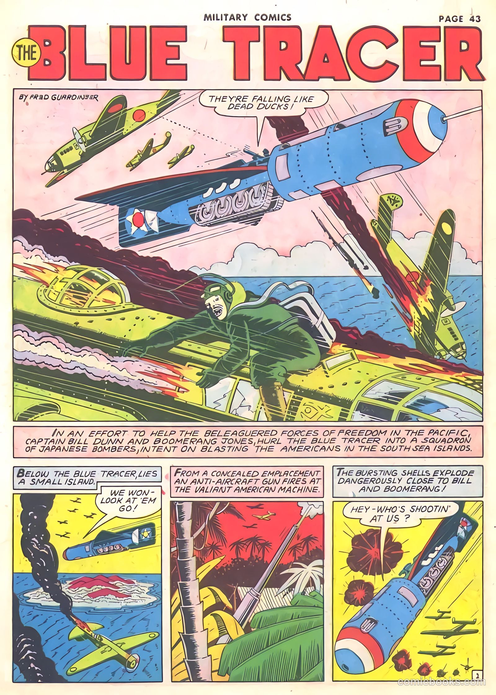 Military Comics #10 (1942) — page 45 of 68