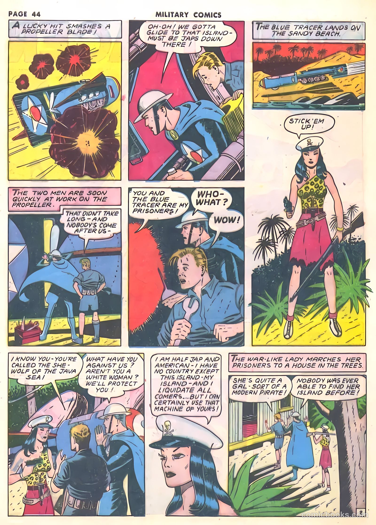 Military Comics #10 (1942) — page 46 of 68