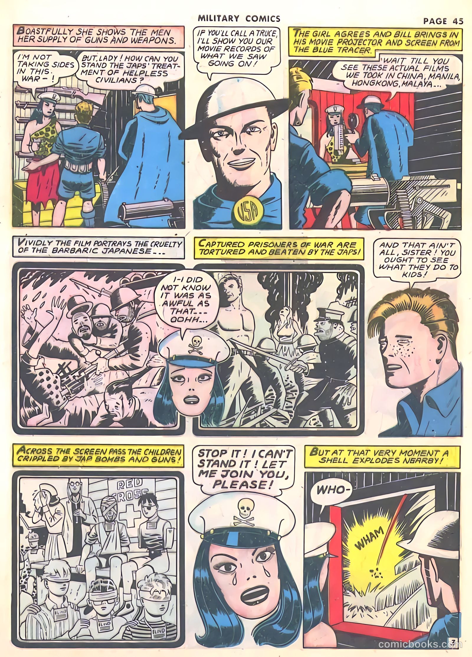 Military Comics #10 (1942) — page 47 of 68